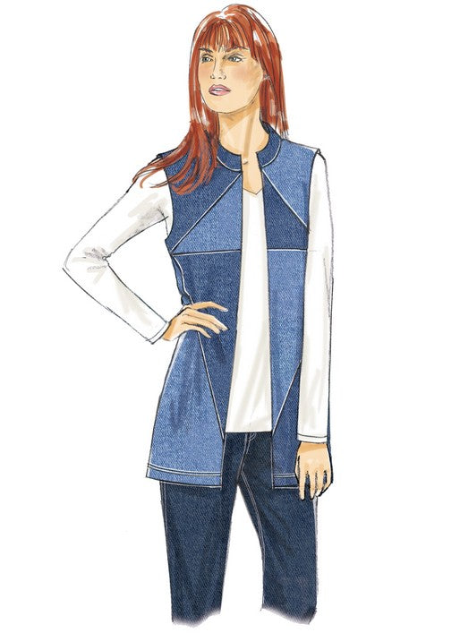 Butterick Jackets and Vest B6496