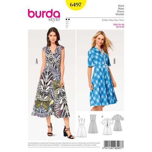 Burda Dresses 6497