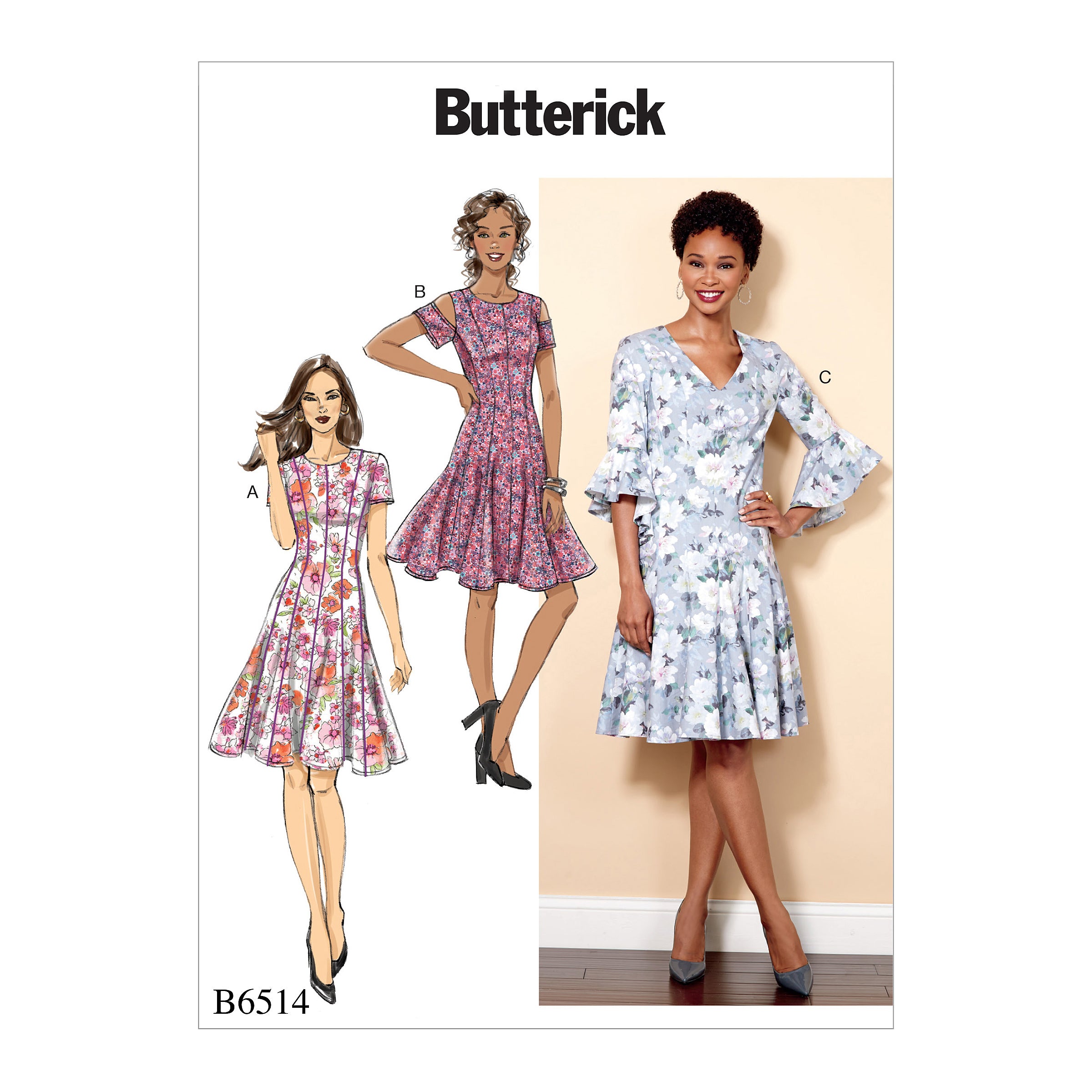 Butterick Dress B6514