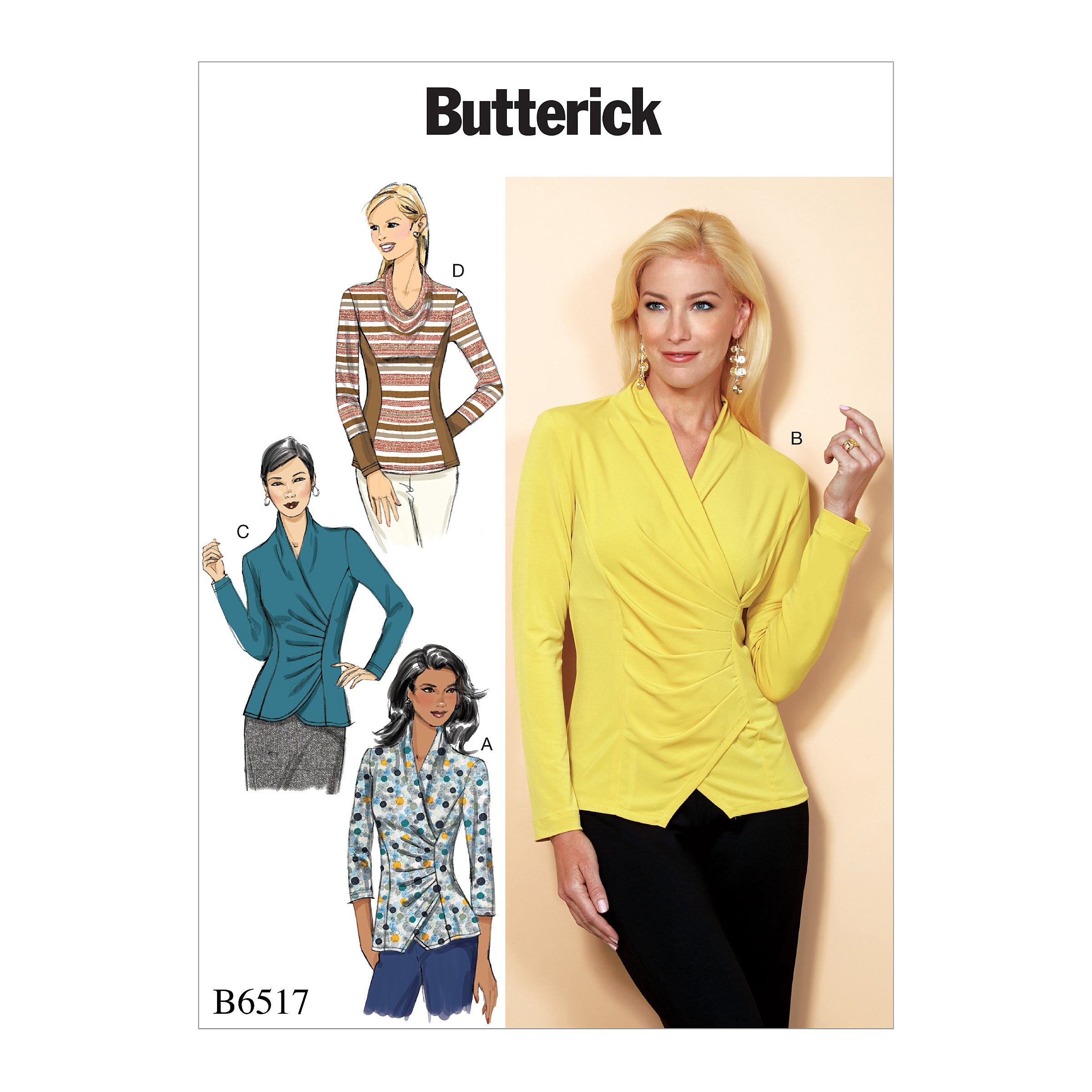 Butterick Top B6517