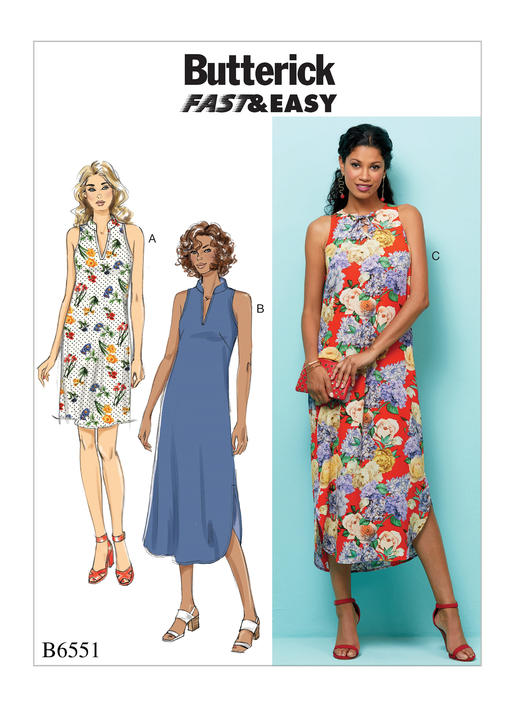 Butterick Dress B6551