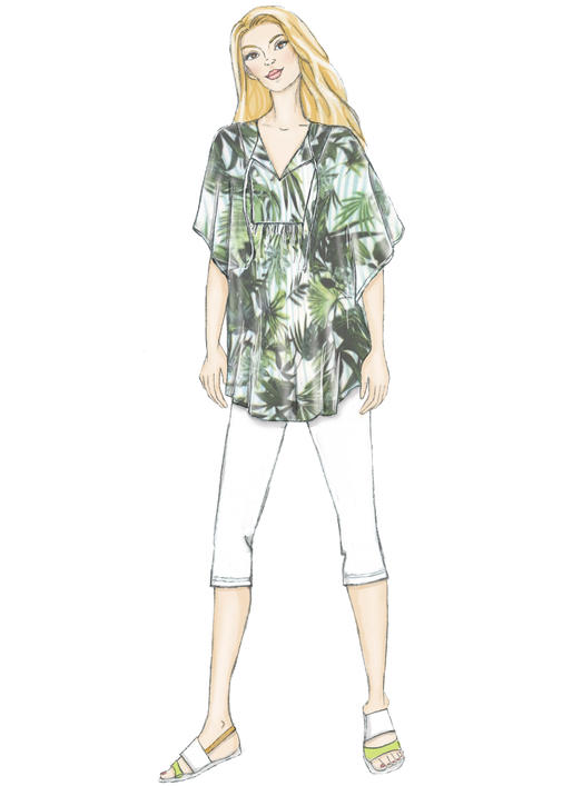 Butterick Top, Tunic and Caftan B6559