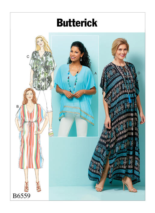 Butterick Top, Tunic and Caftan B6559