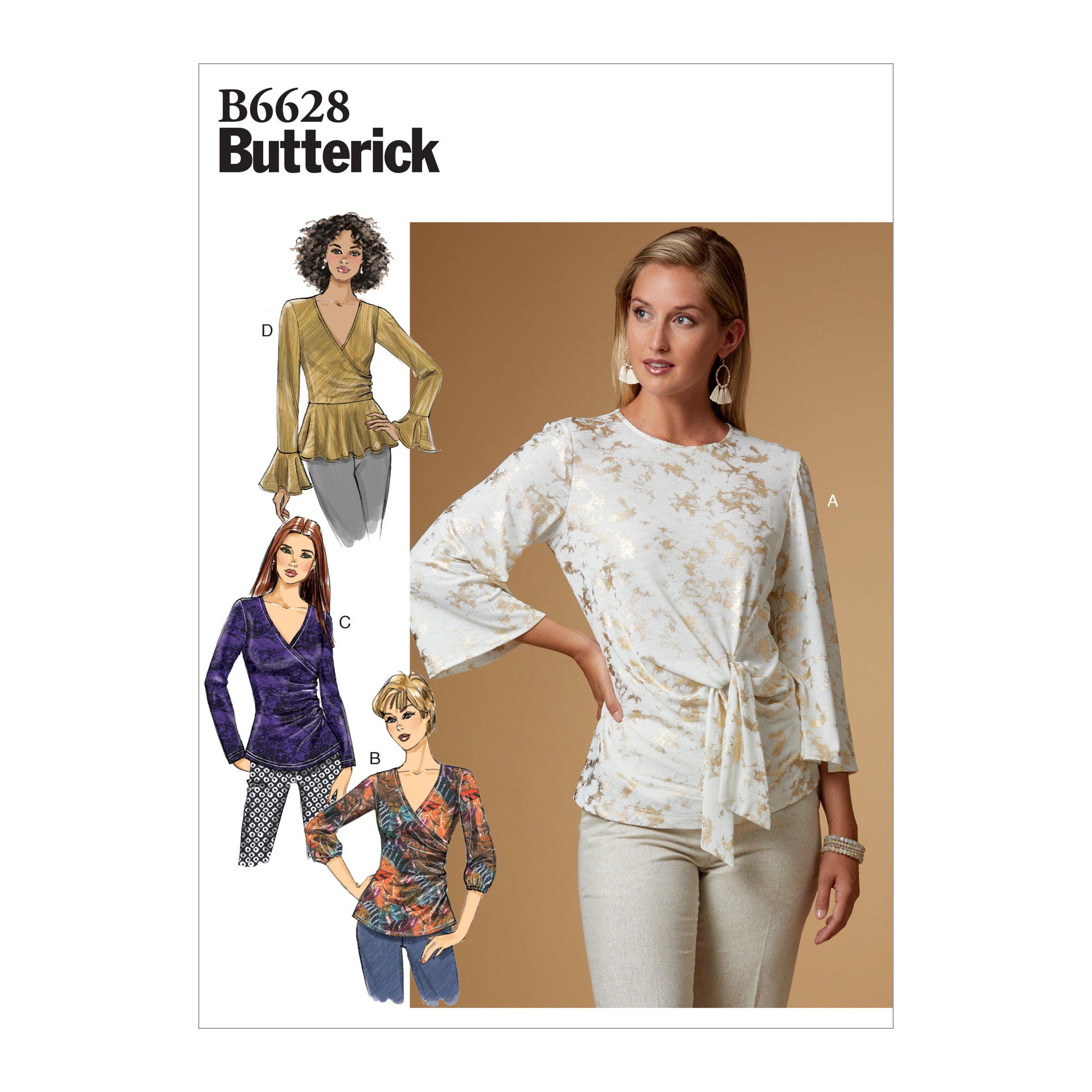 Butterick Tops B6628