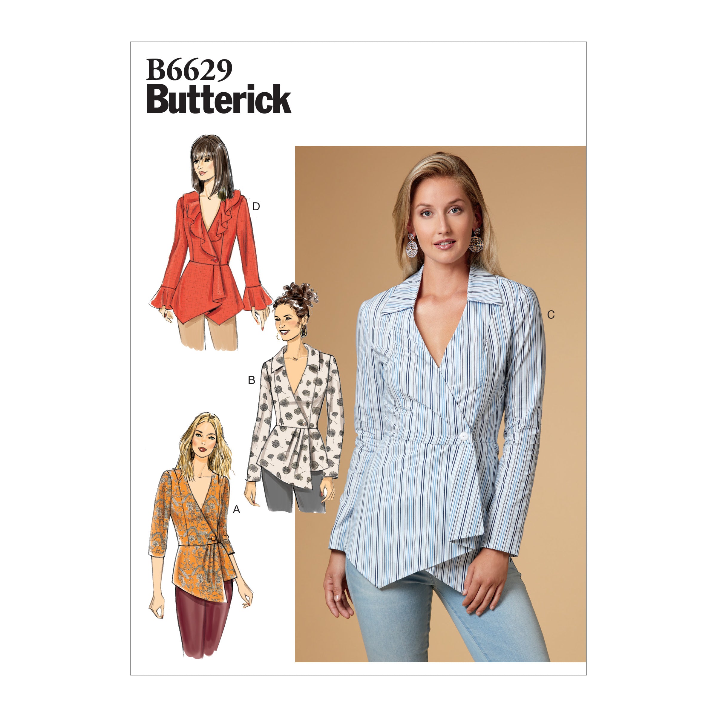 Butterick Tops B6629