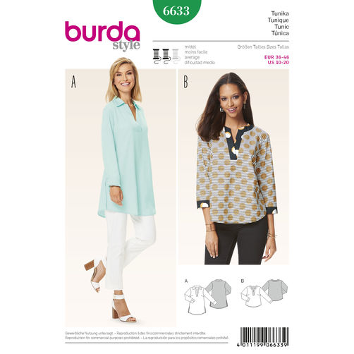 Burda Tunics 6633