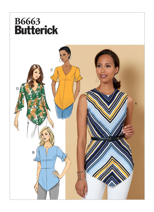 Butterick Tops B6663