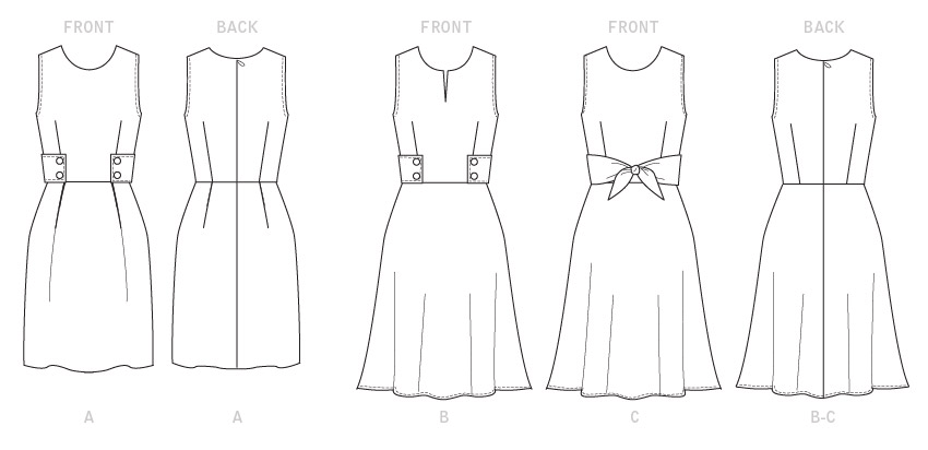 Butterick Dresses B6676