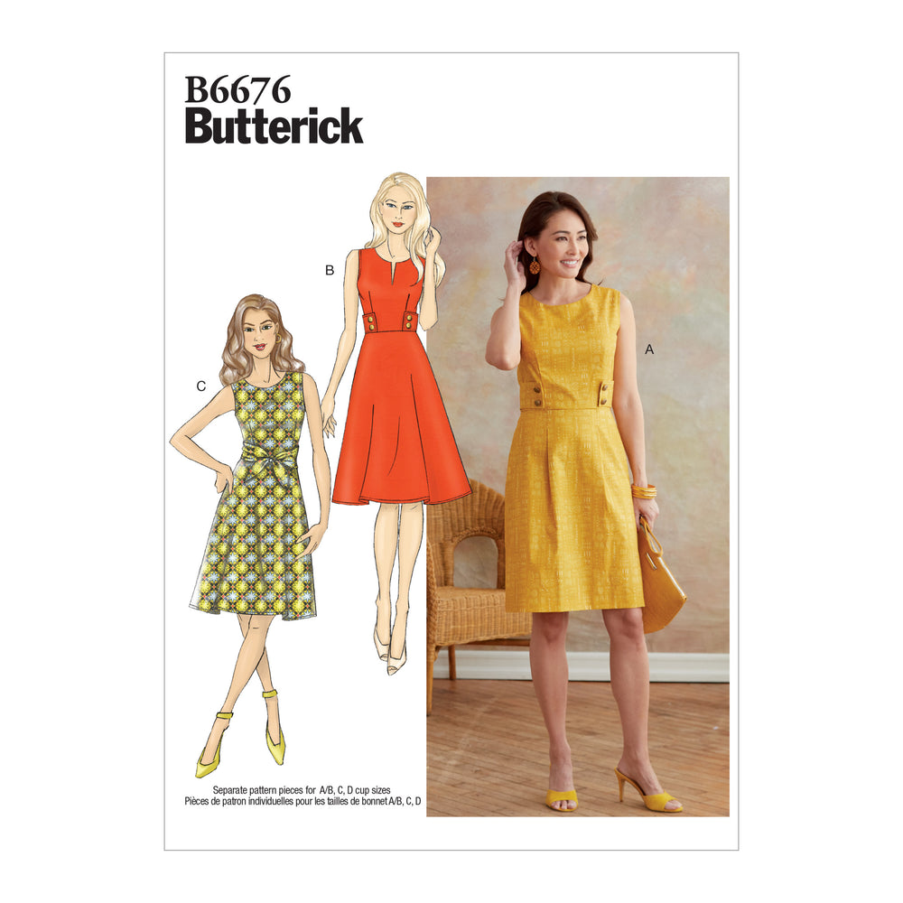 Butterick Dresses B6676