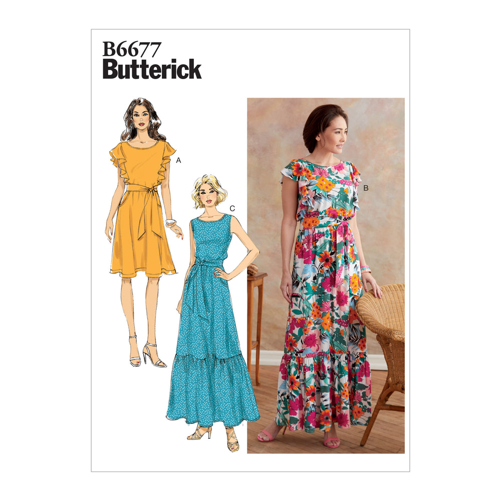 Butterick Dress B6677