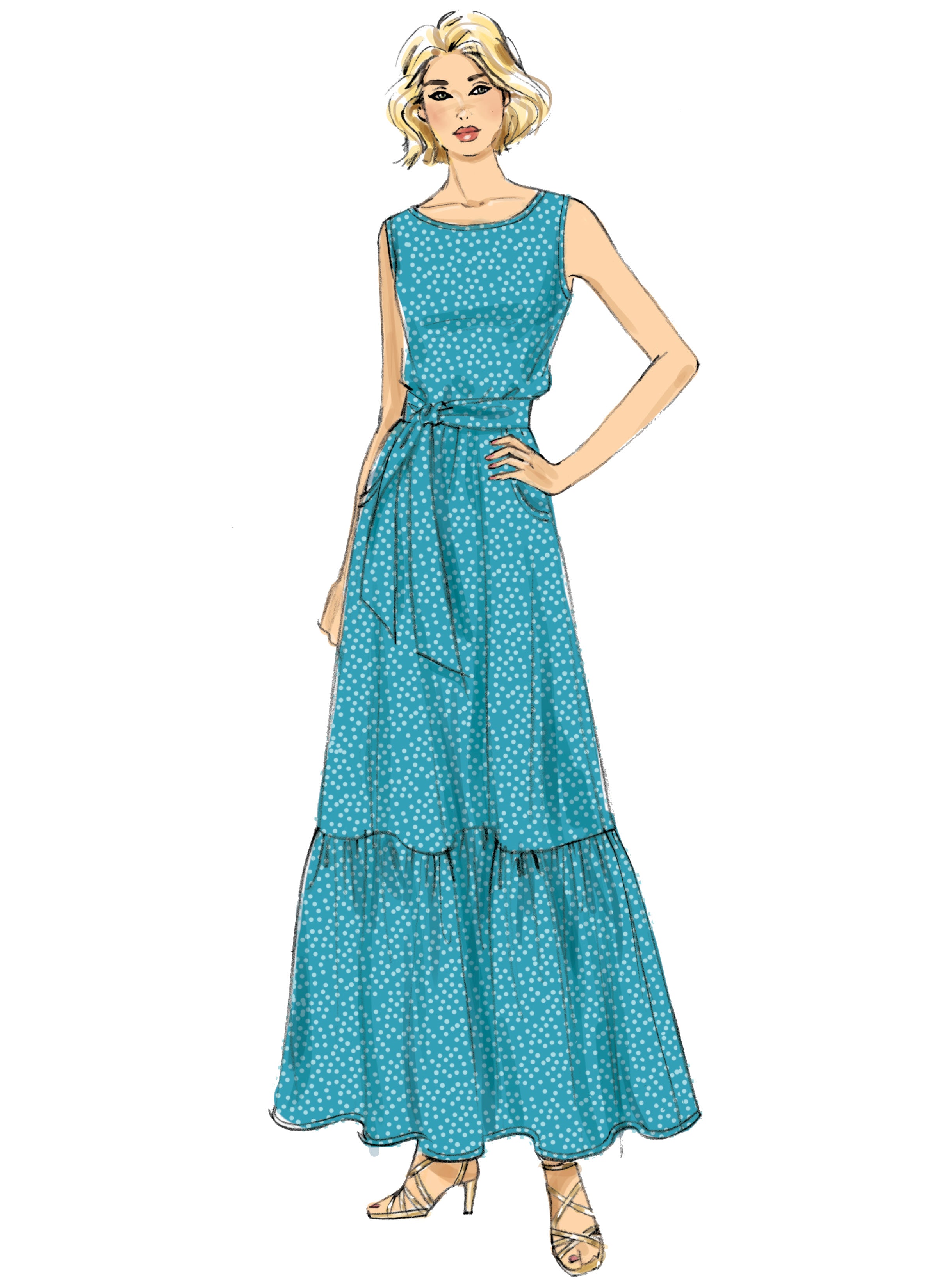 Butterick Dress B6677