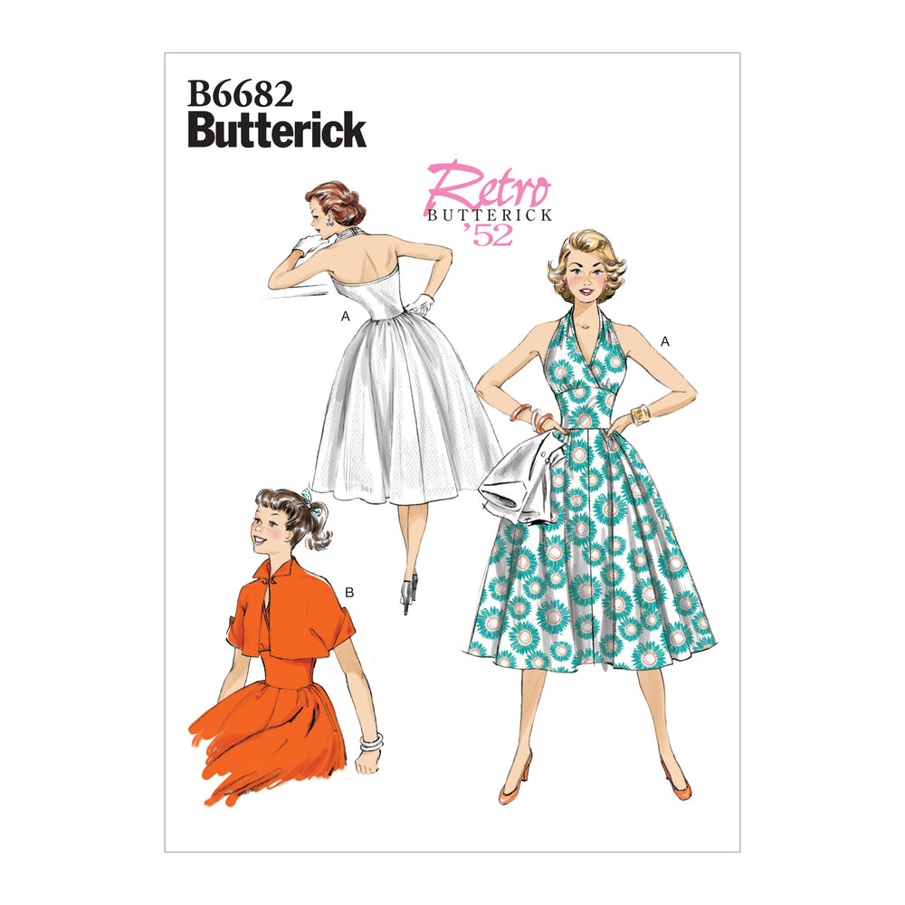 Butterick Vintage Dress and Jacket B6682