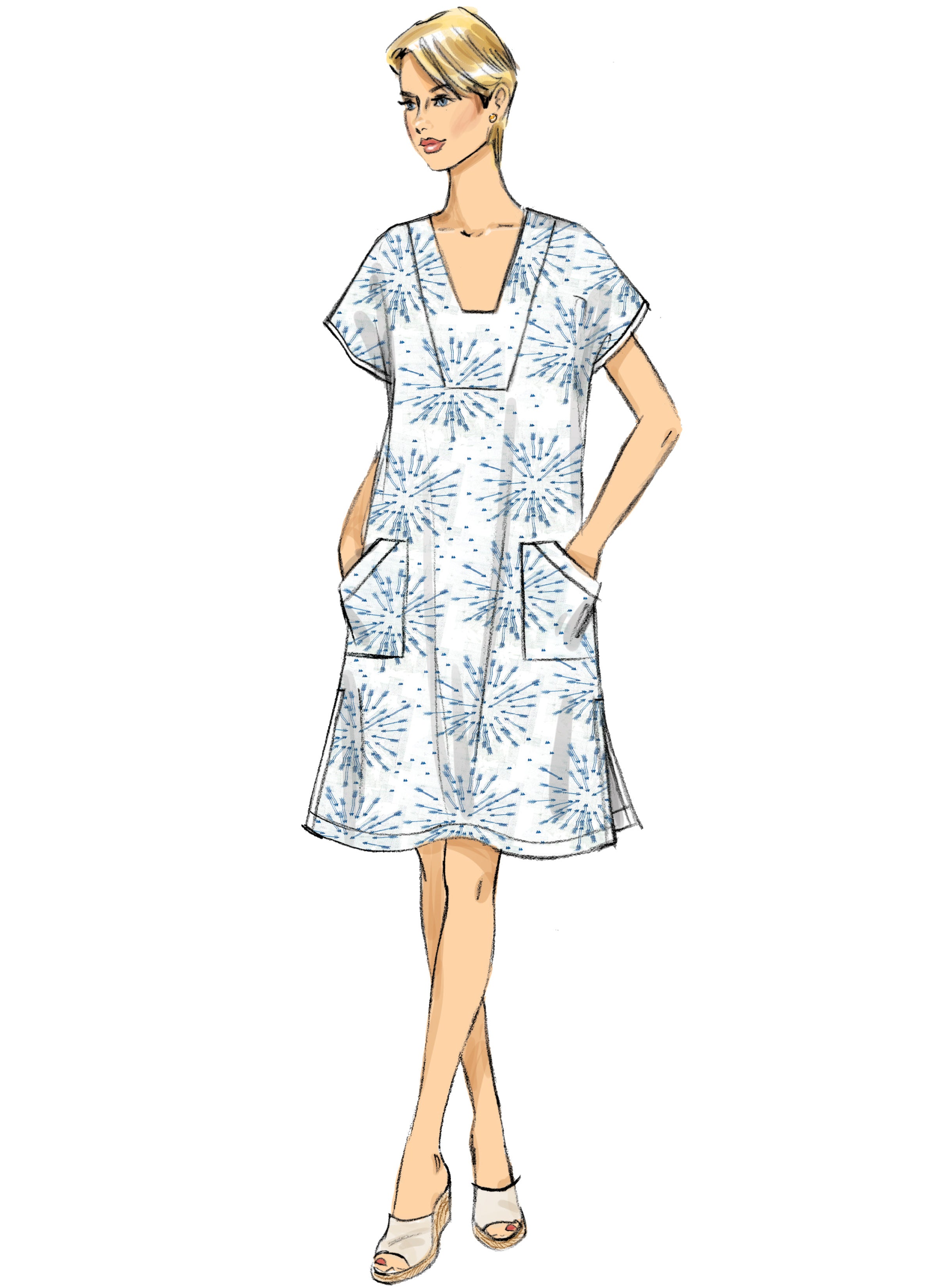 Butterick Tunic and Caftan B6683