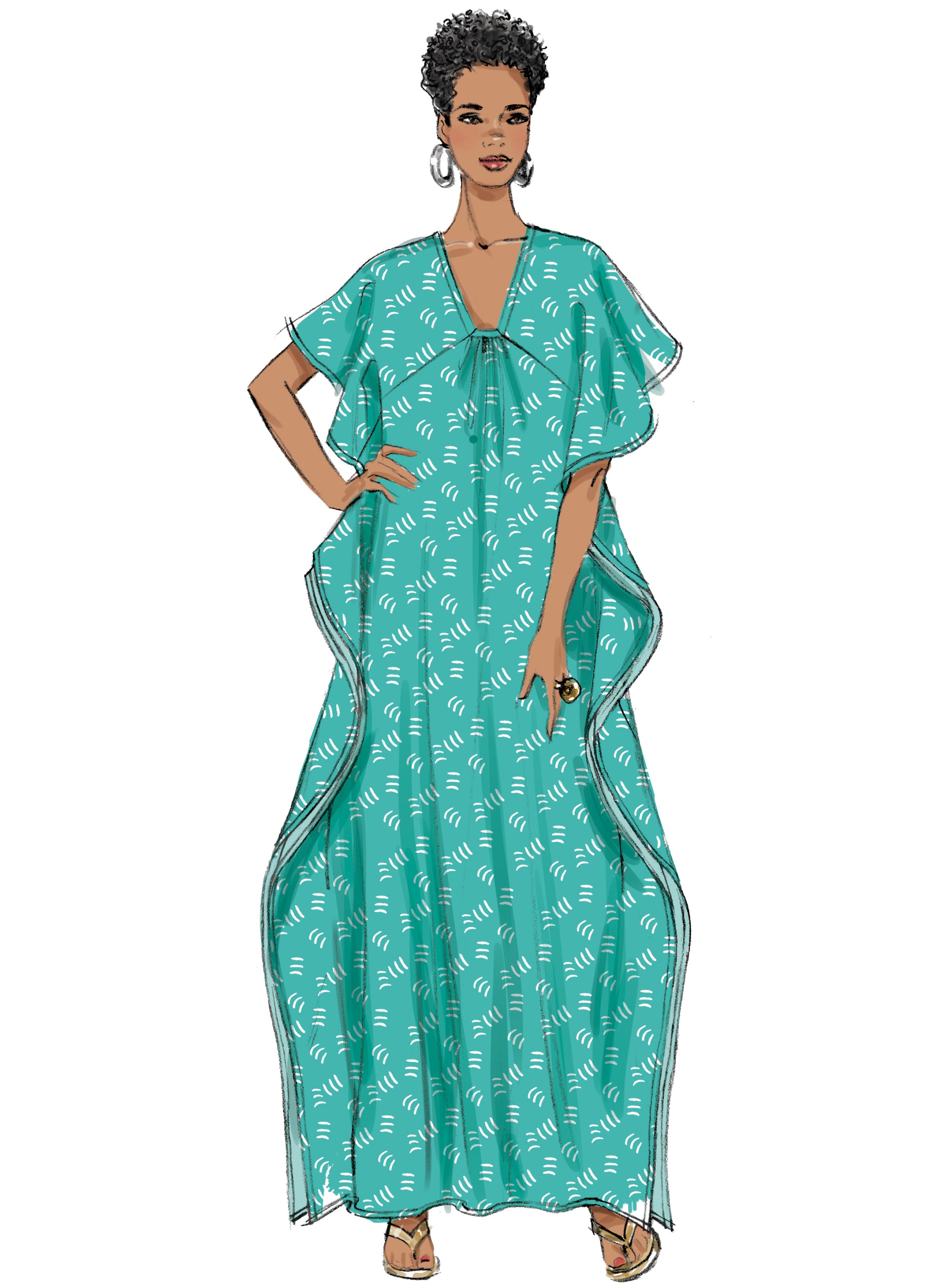 Butterick Tunic and Caftan B6683