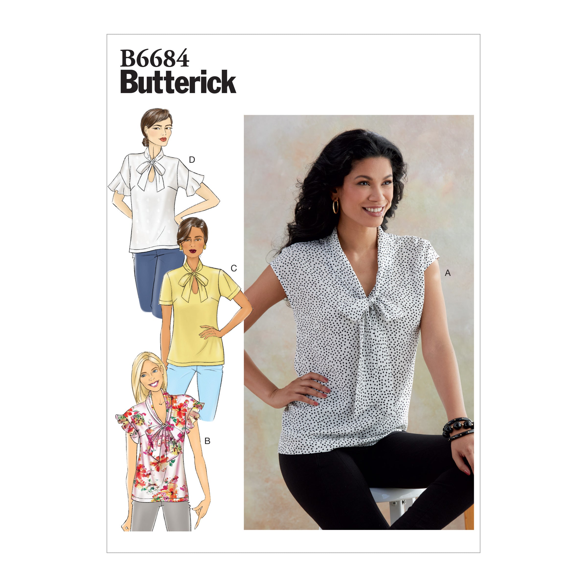 Butterick Tops B6684