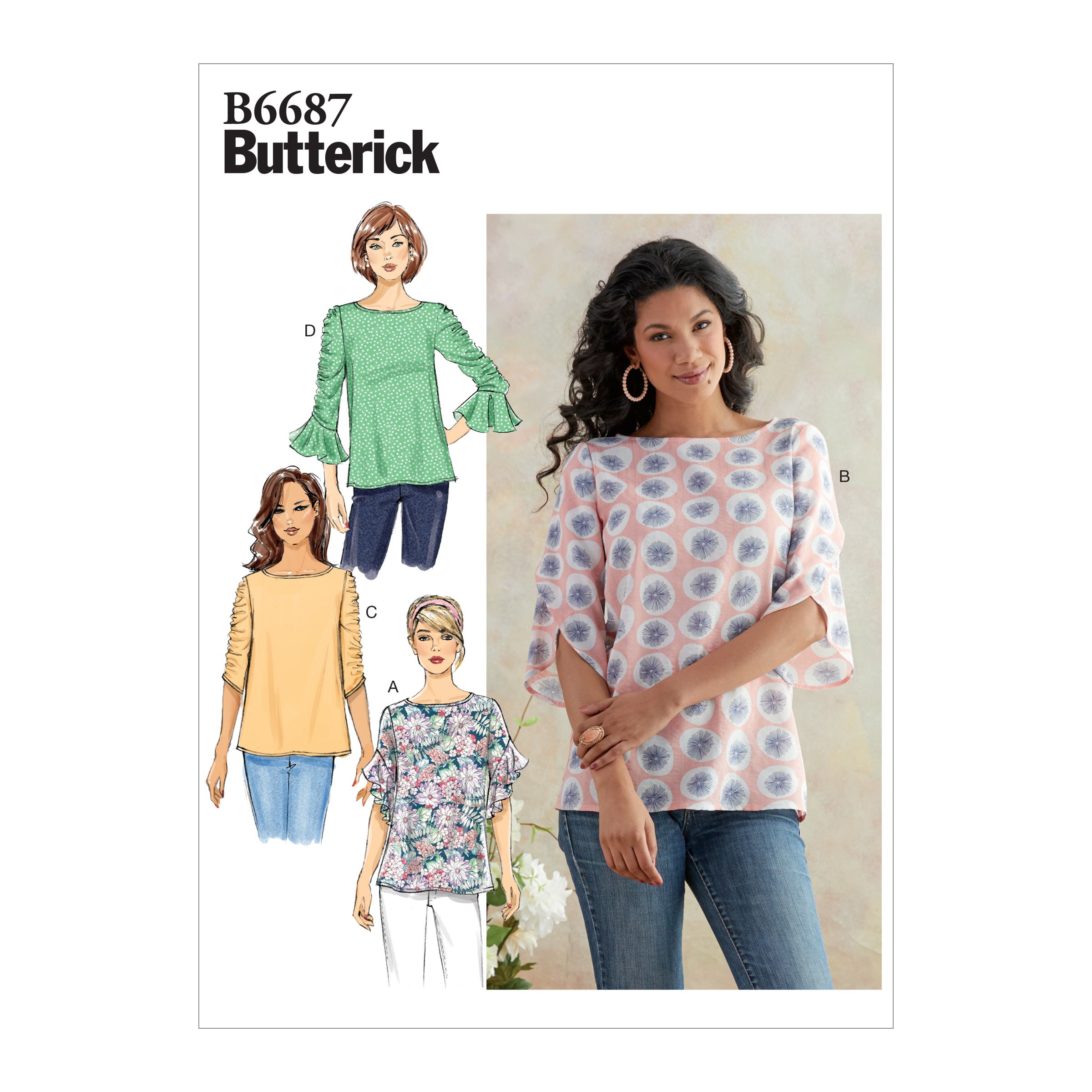 Butterick Tops B6687