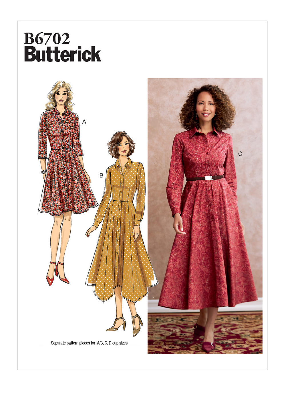Butterick Dress B6702