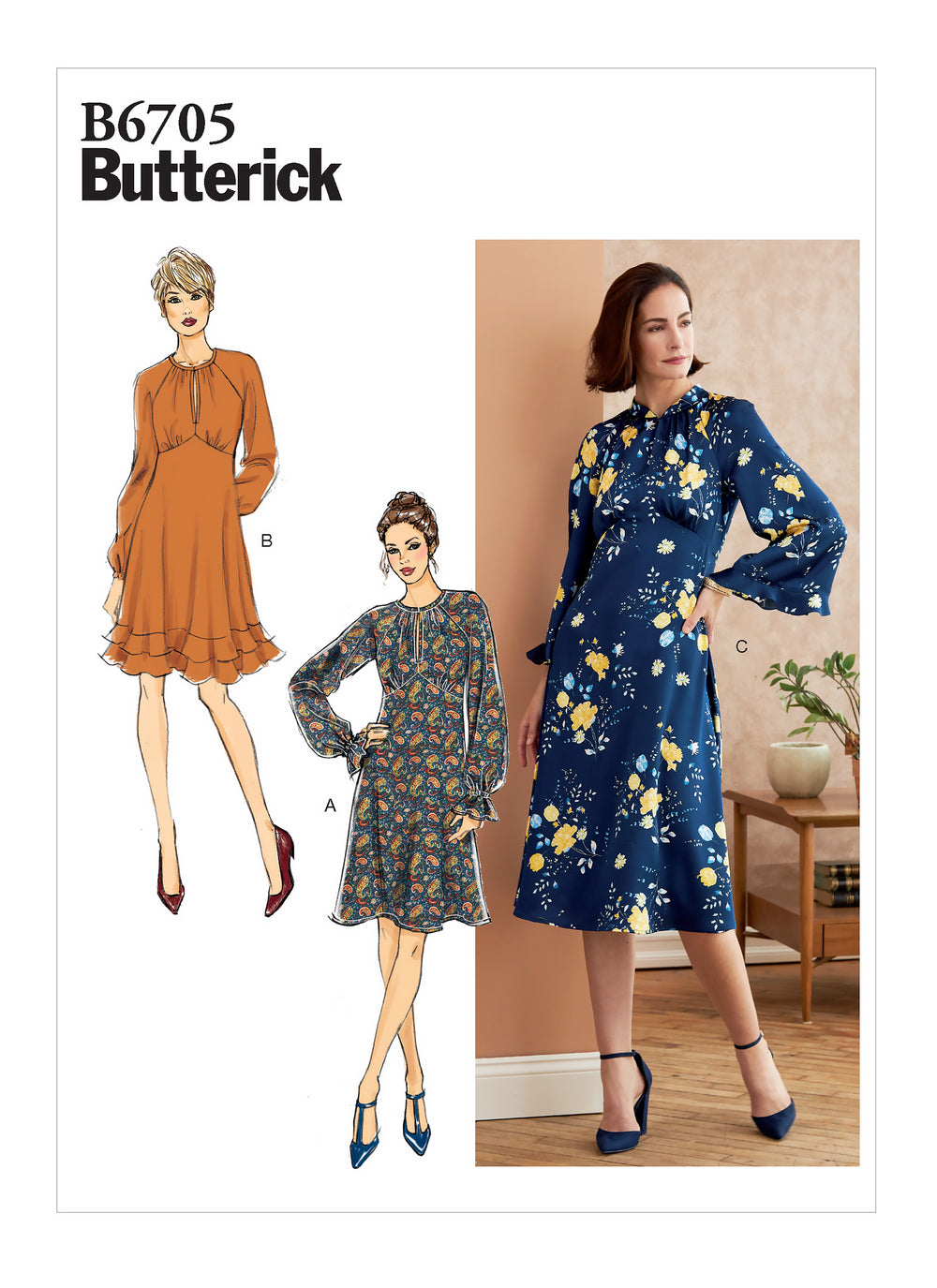 Butterick Dress B6705