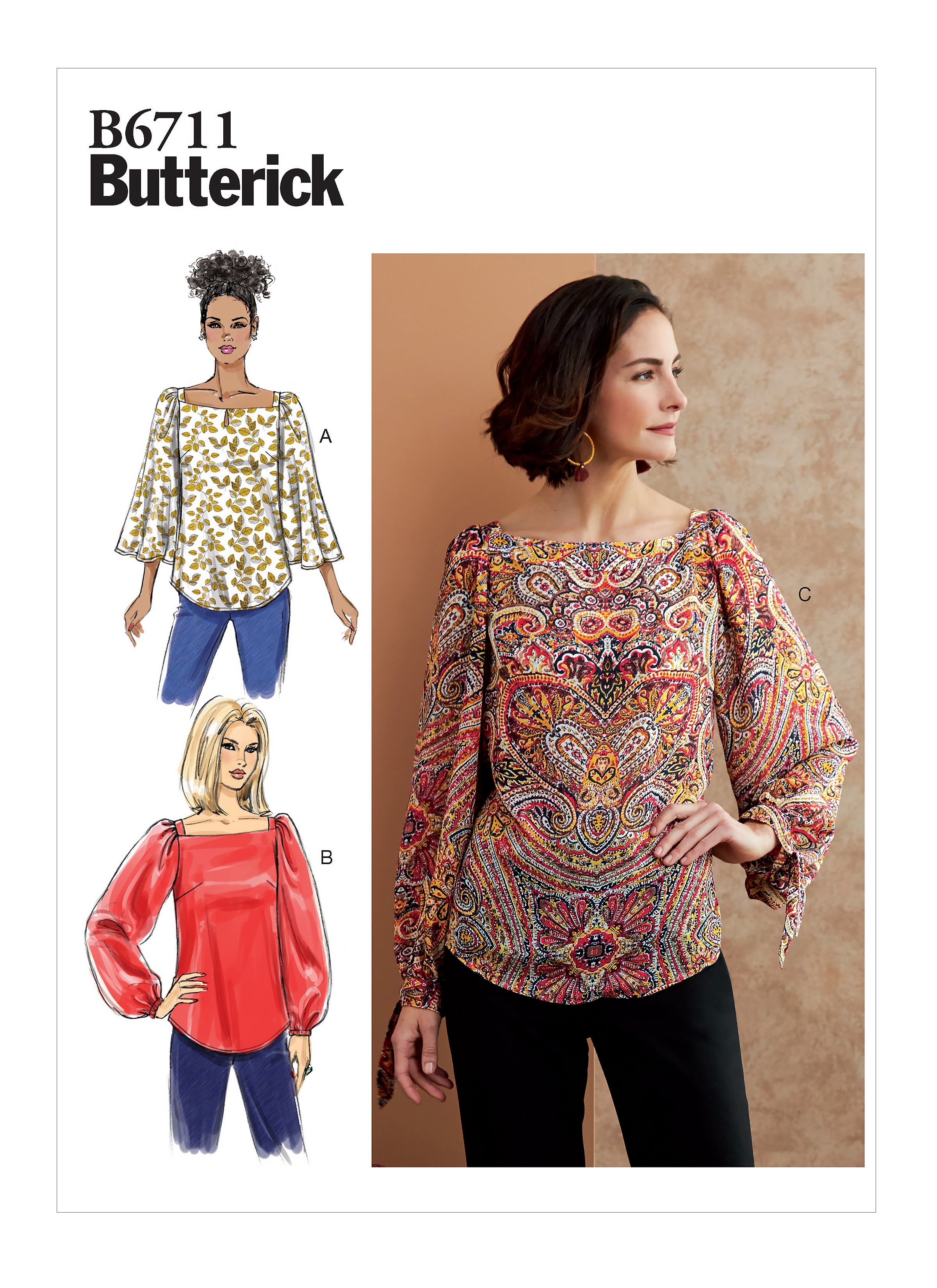 Butterick Tops B6711