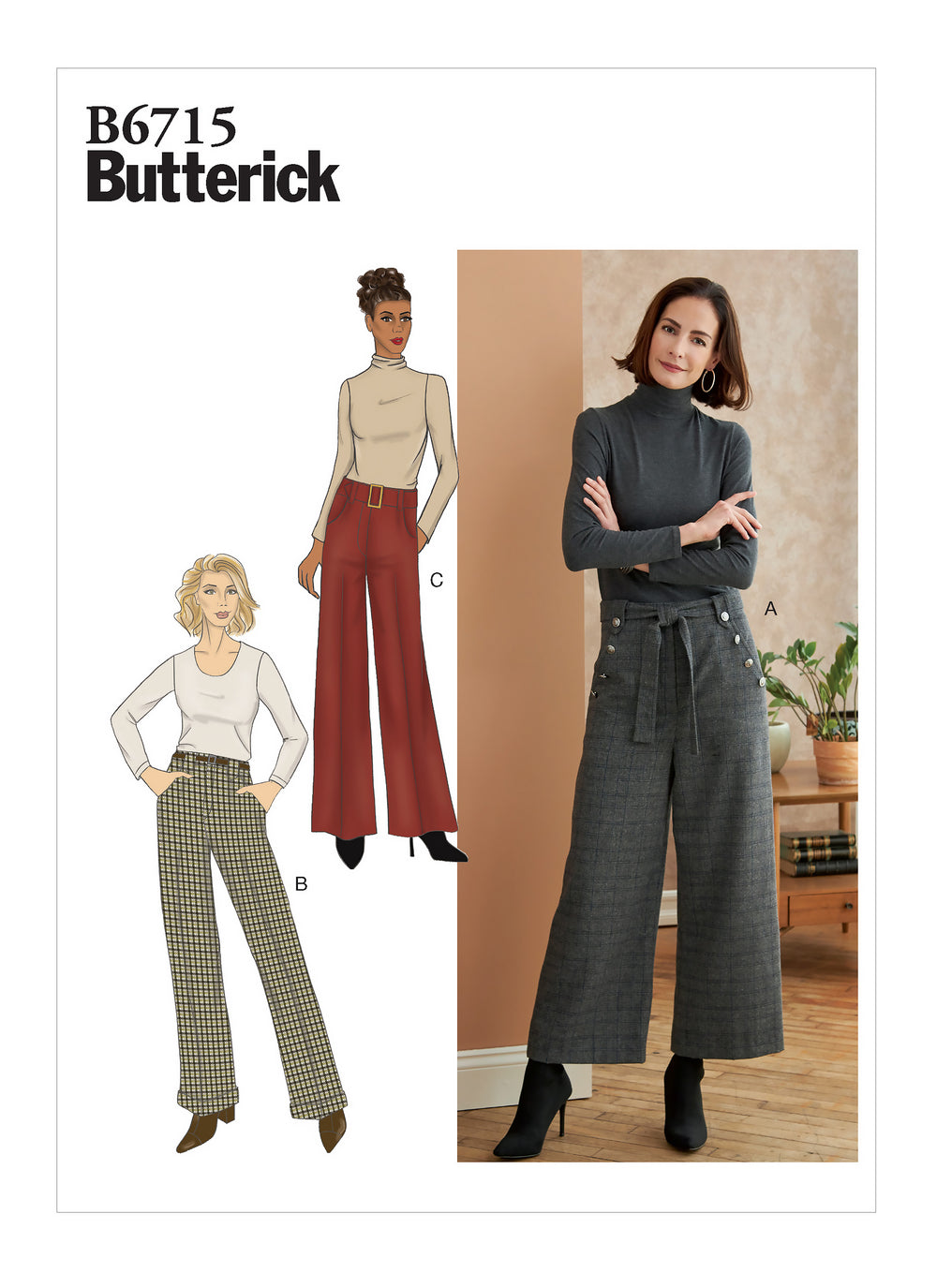 Butterick Trousers B6715