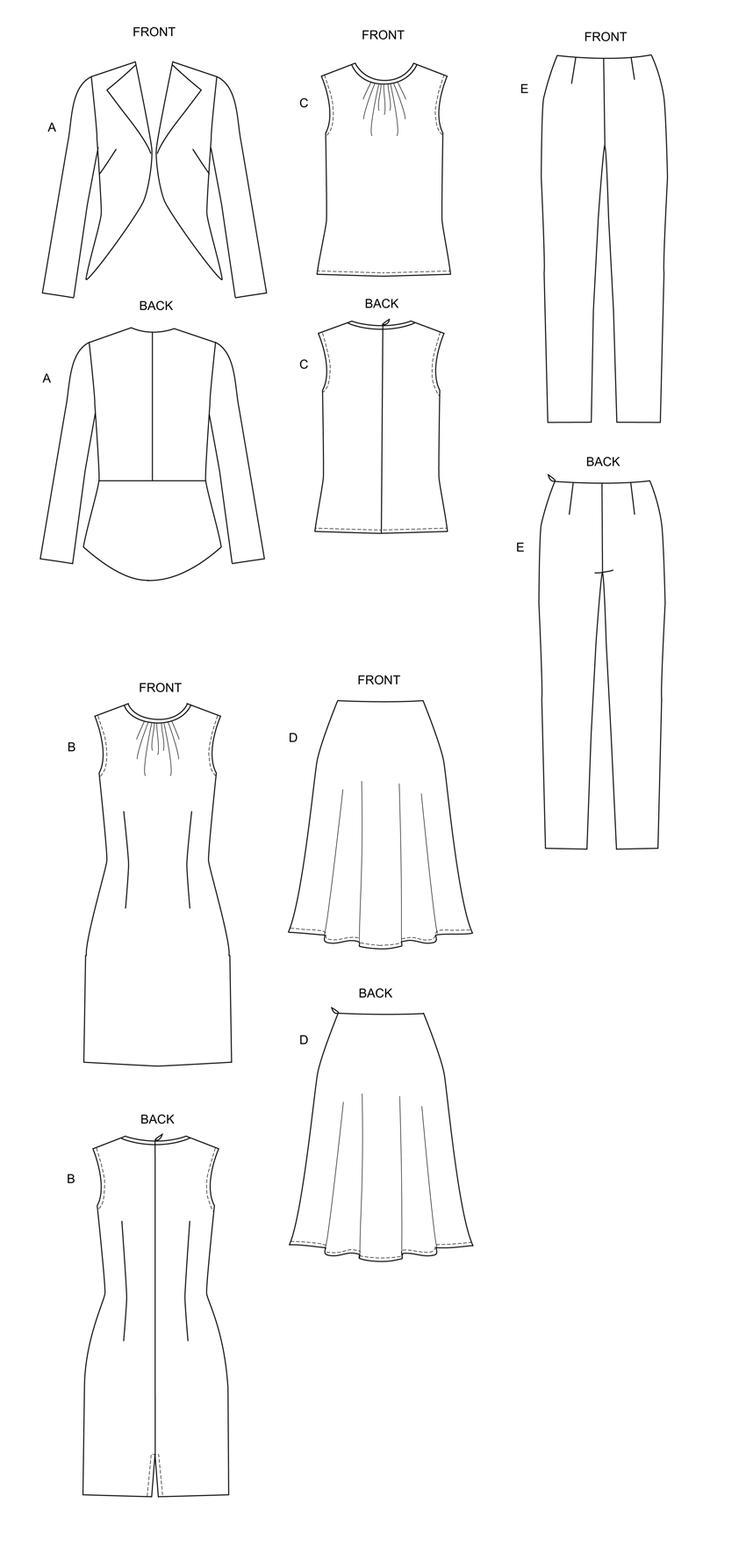 Butterick Outfit B6718