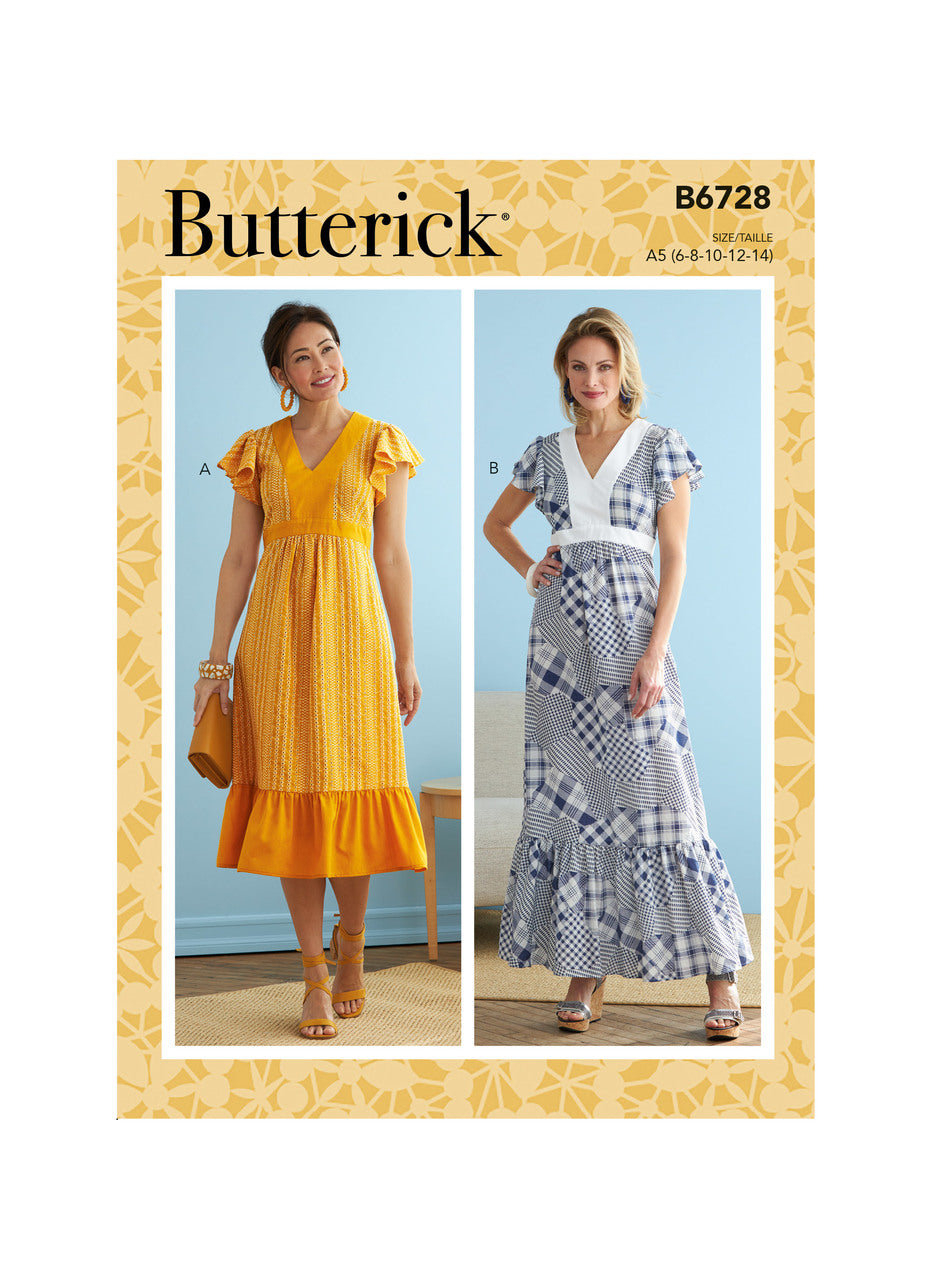 Butterick Dress B6728