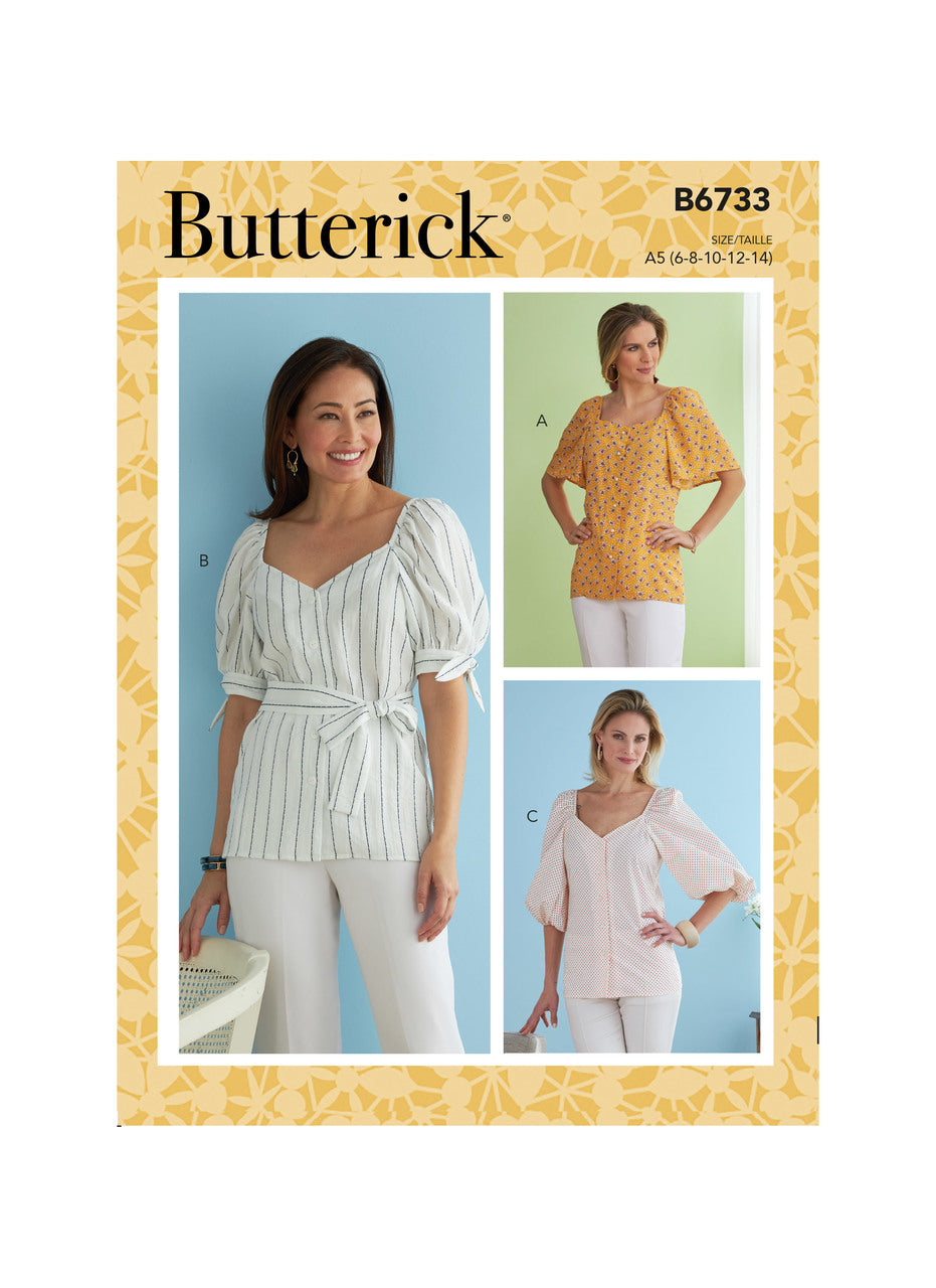 Butterick Top B6733