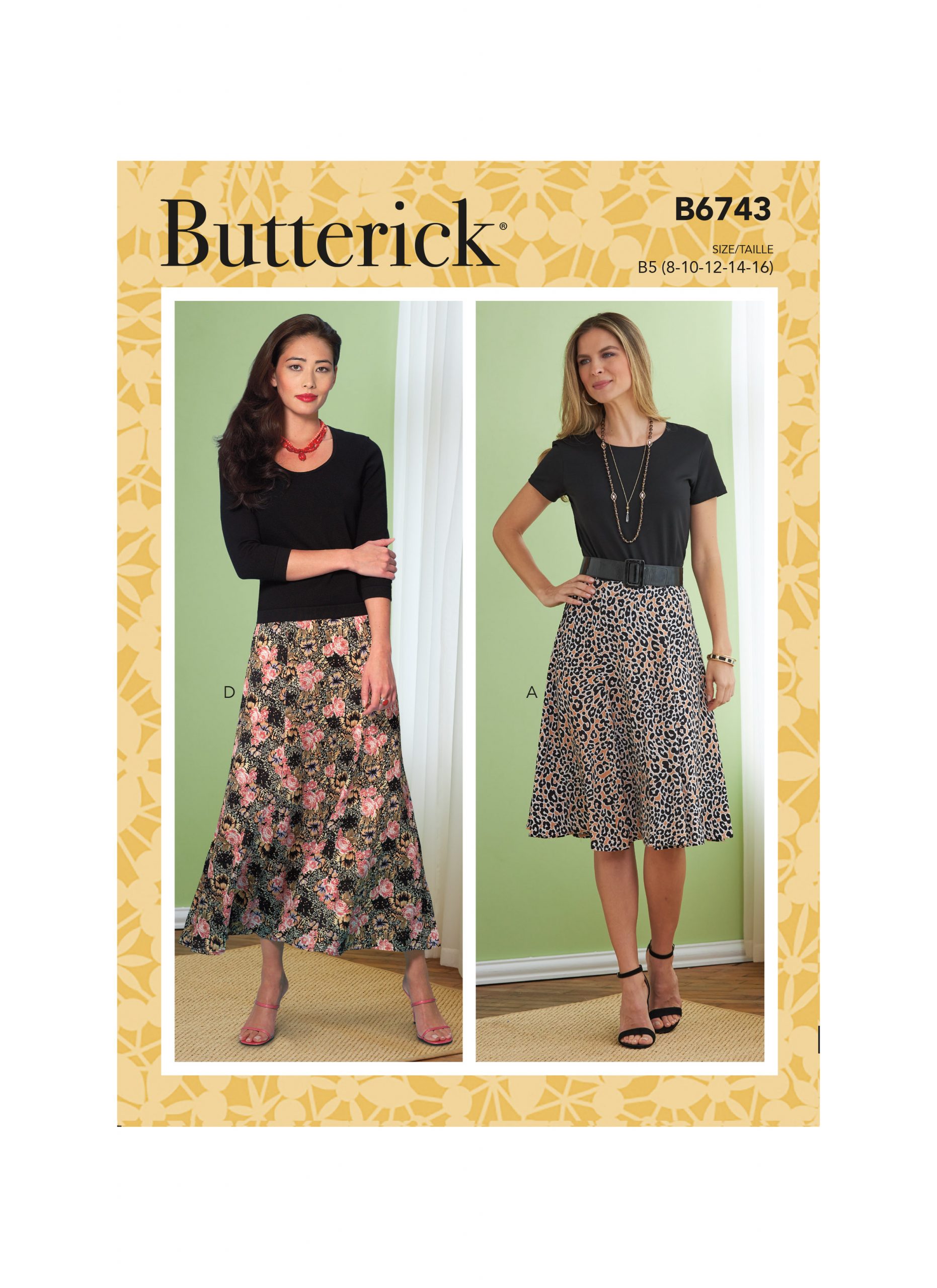 Butterick Skirt B6743