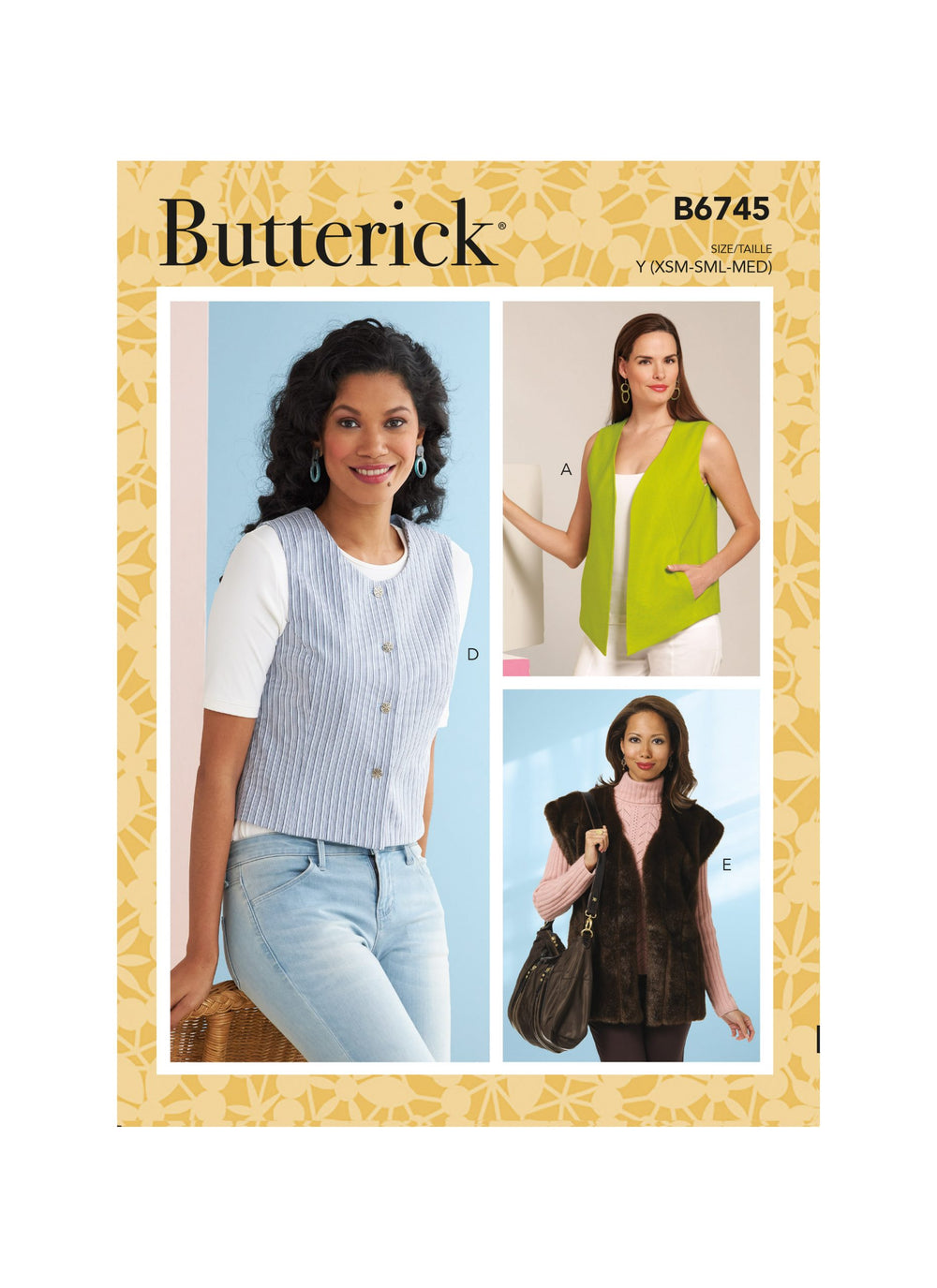 Butterick Waistcoats B6745