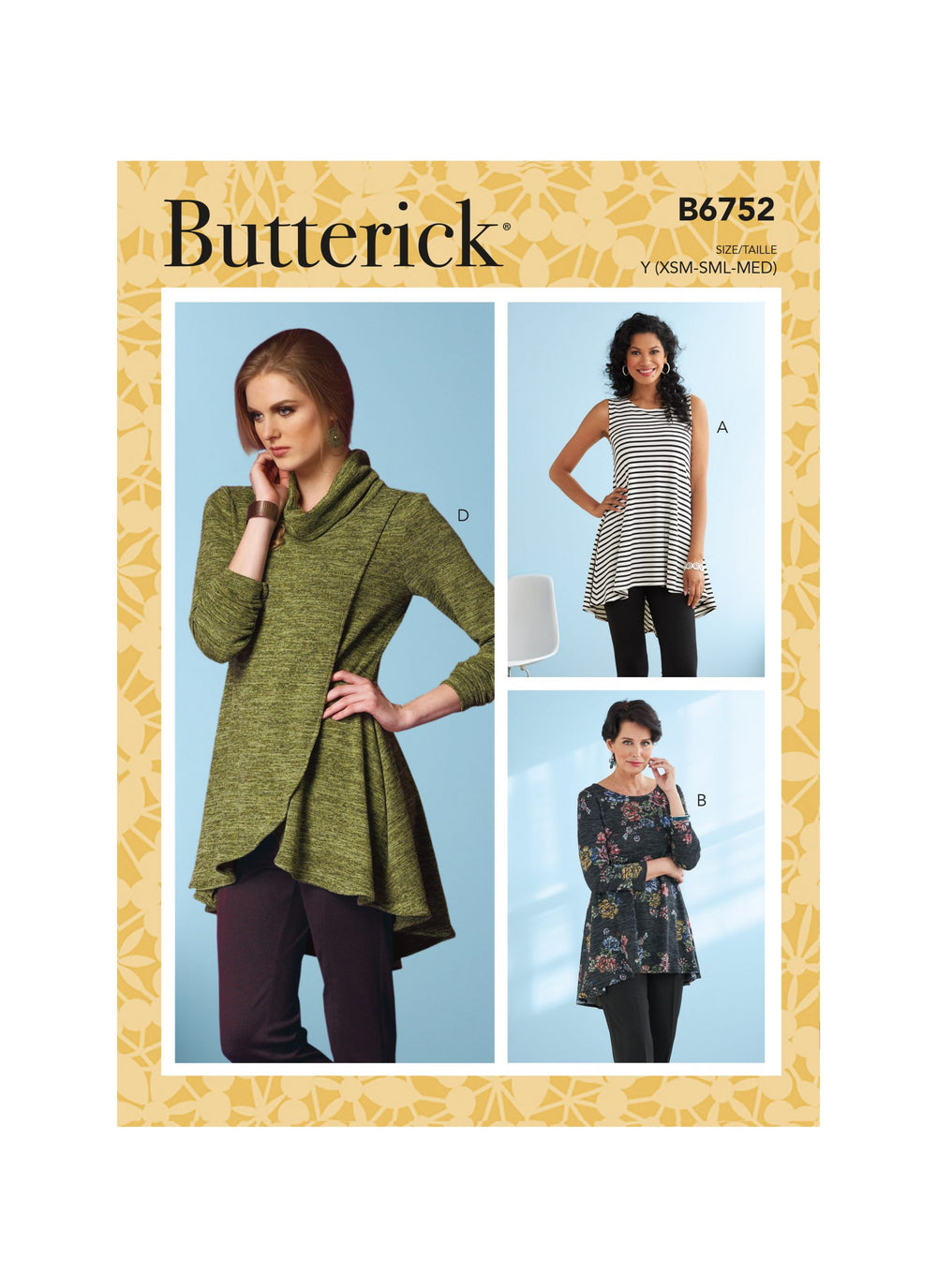 Butterick Tunics B6752