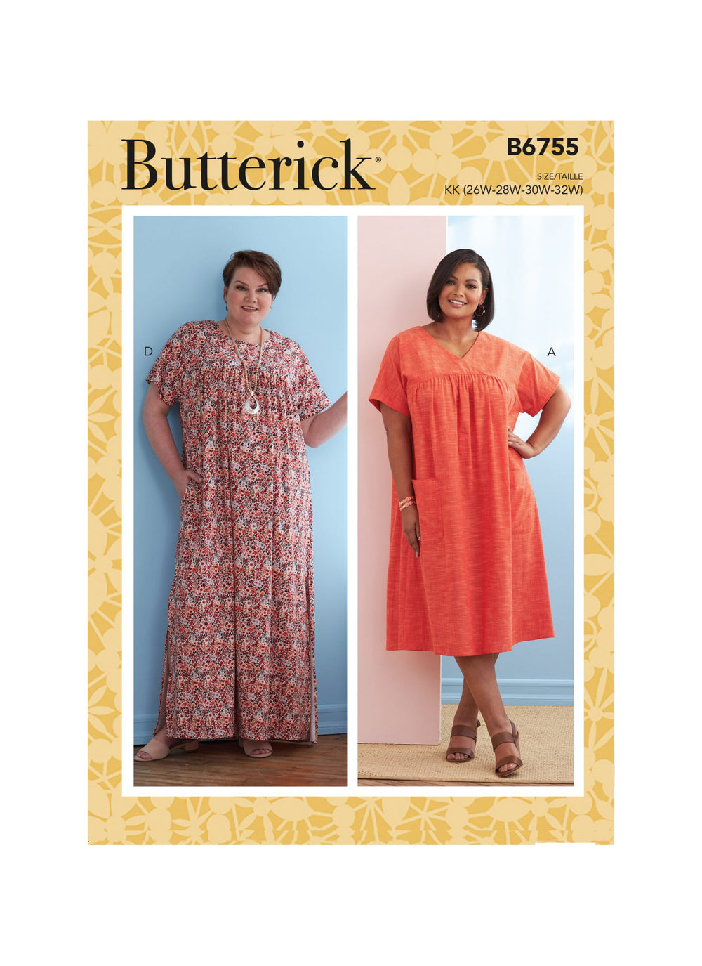 Butterick Dress B6755