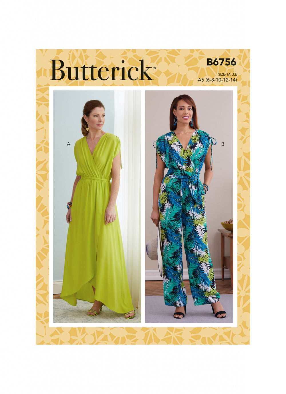 Butterick Dress and Jumpsuit B6756