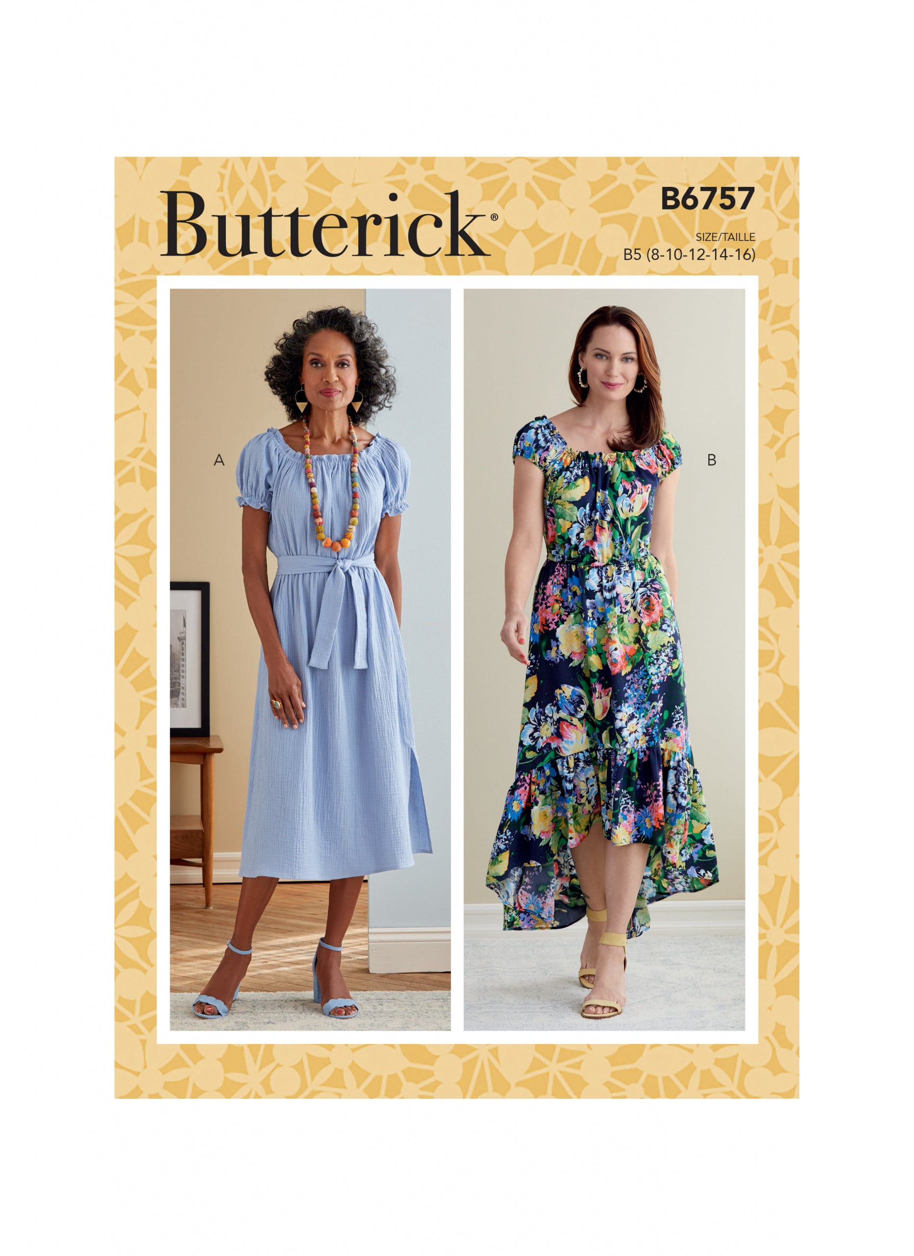 Butterick Dress B6757