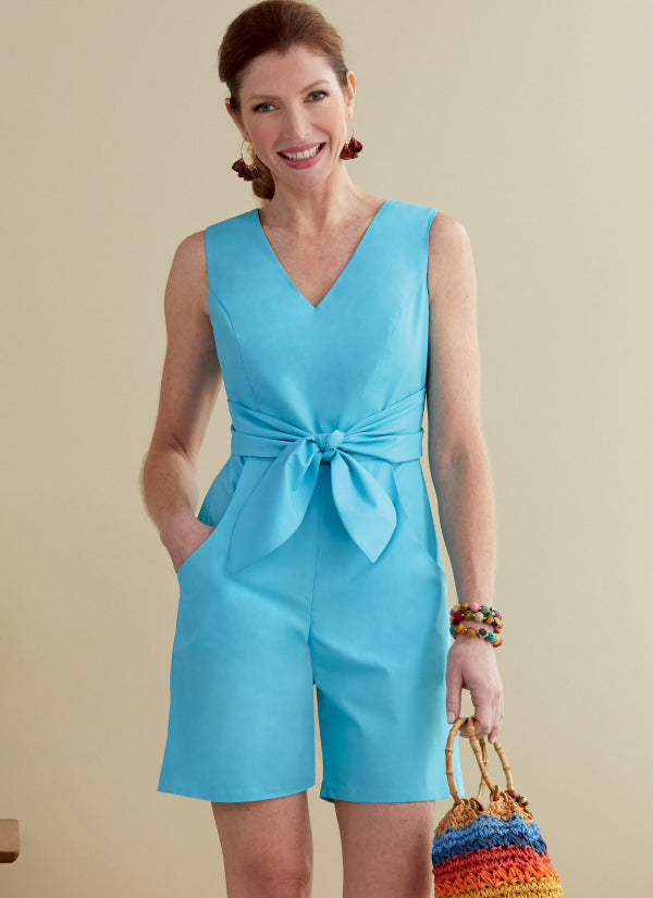 Butterick Dress and Romper B6760