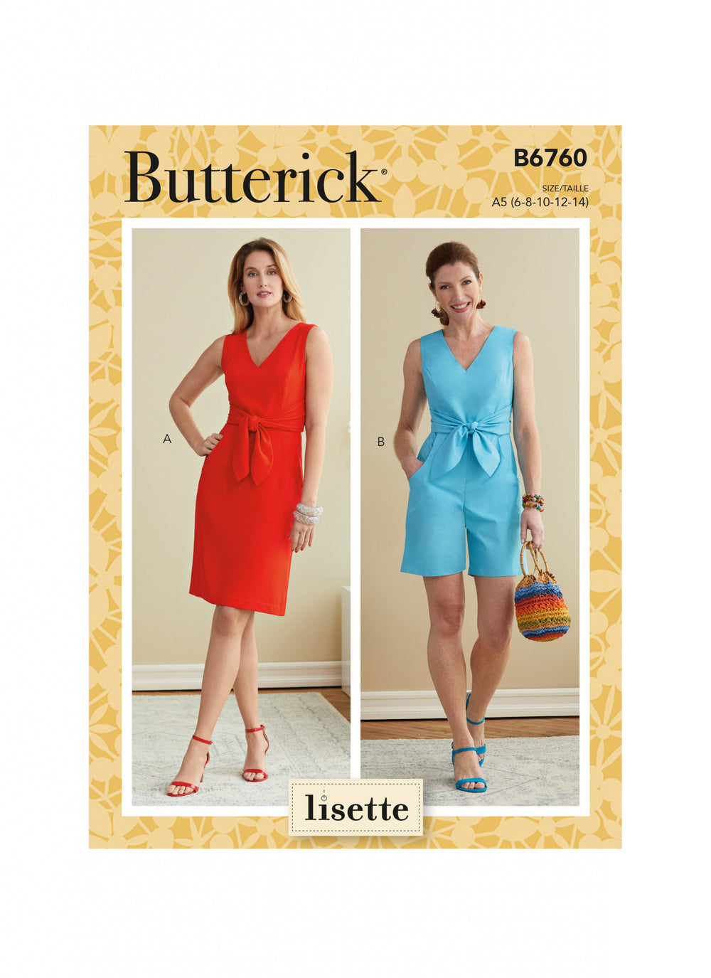 Butterick Dress and Romper B6760