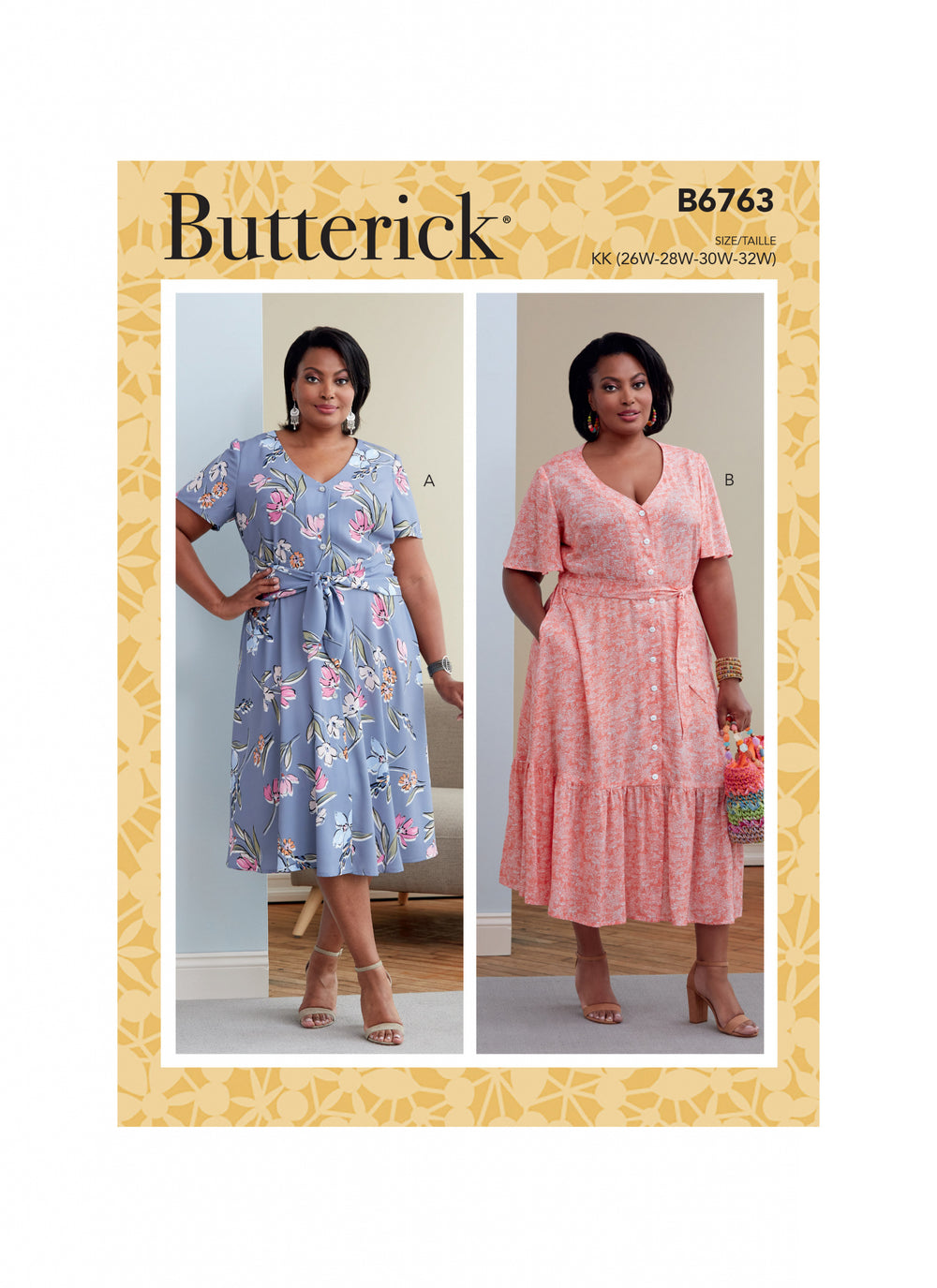 Butterick Dress B6763