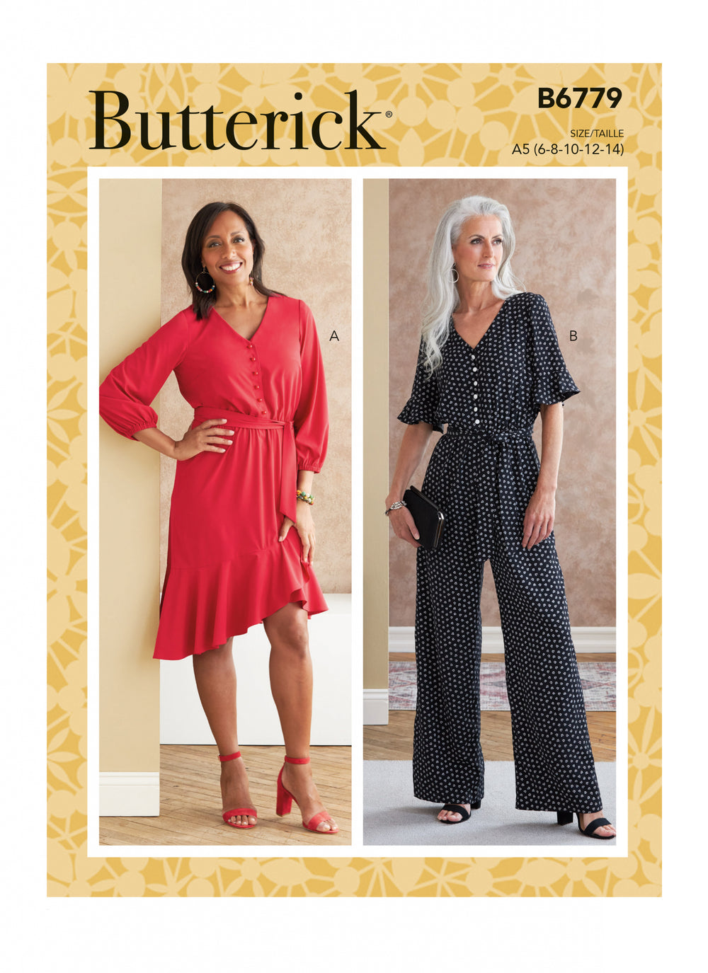 Butterick Dress and Jumpsuit B6779