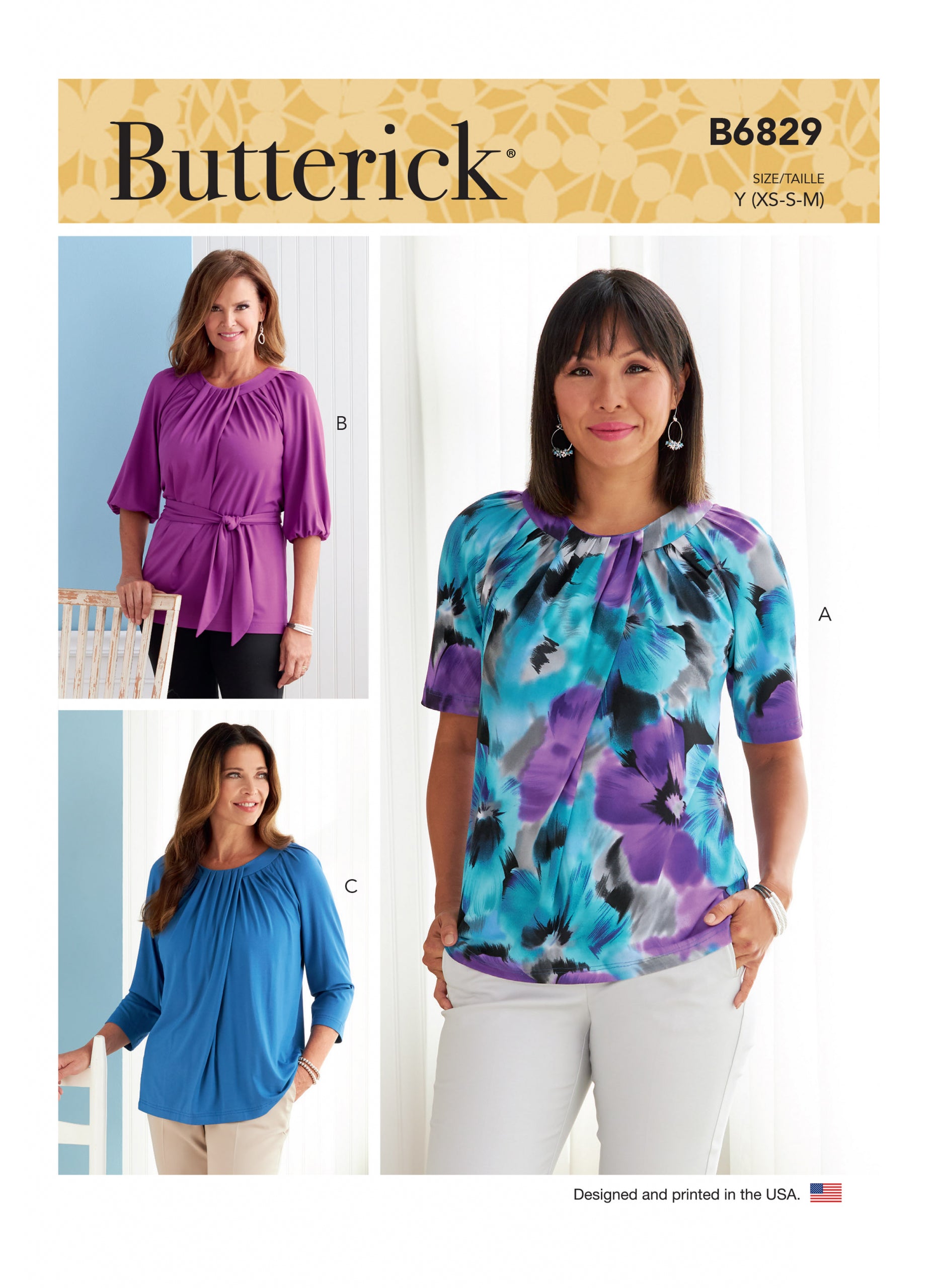 Butterick Tops B6829