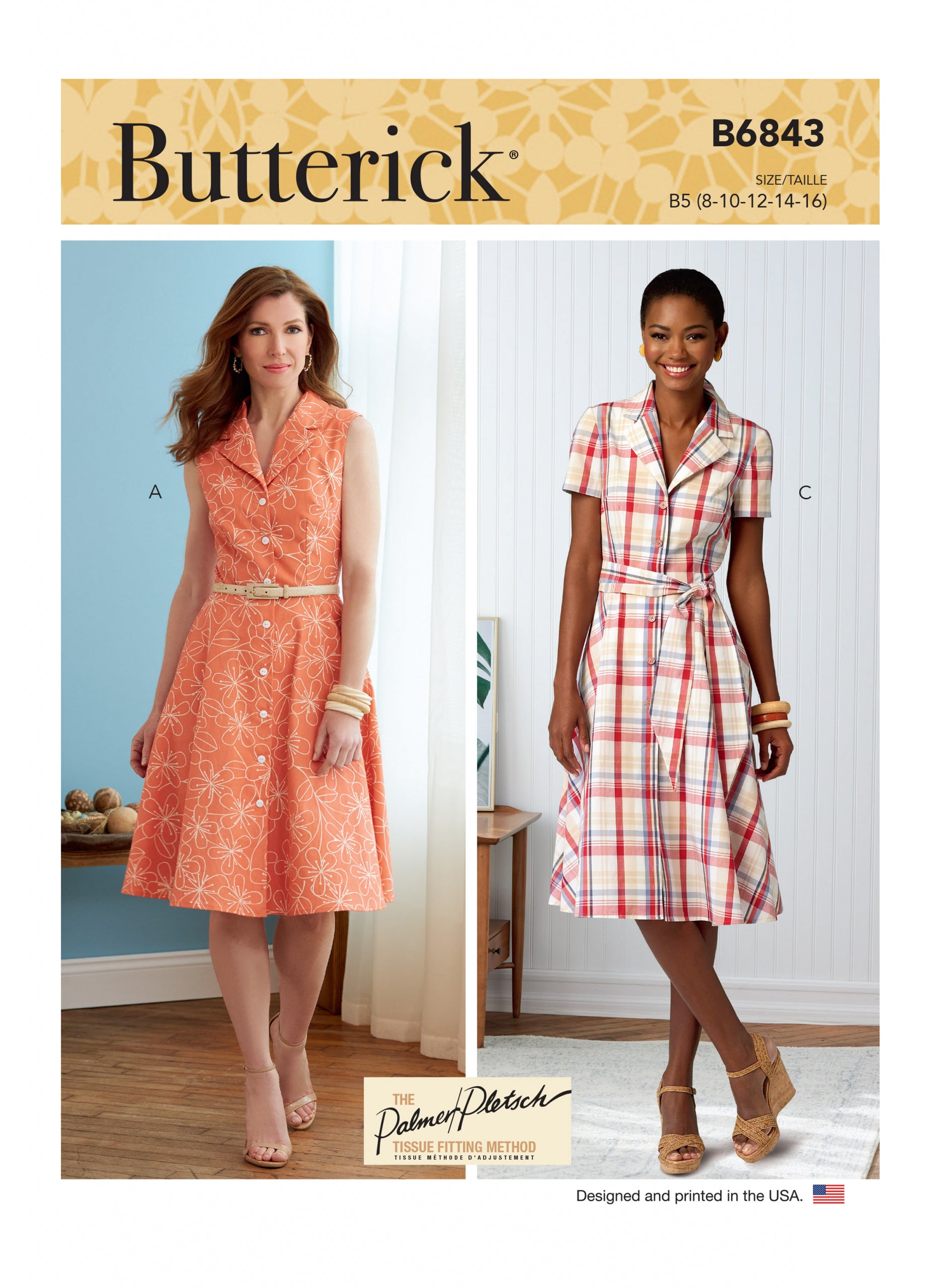 Butterick Dress B6843