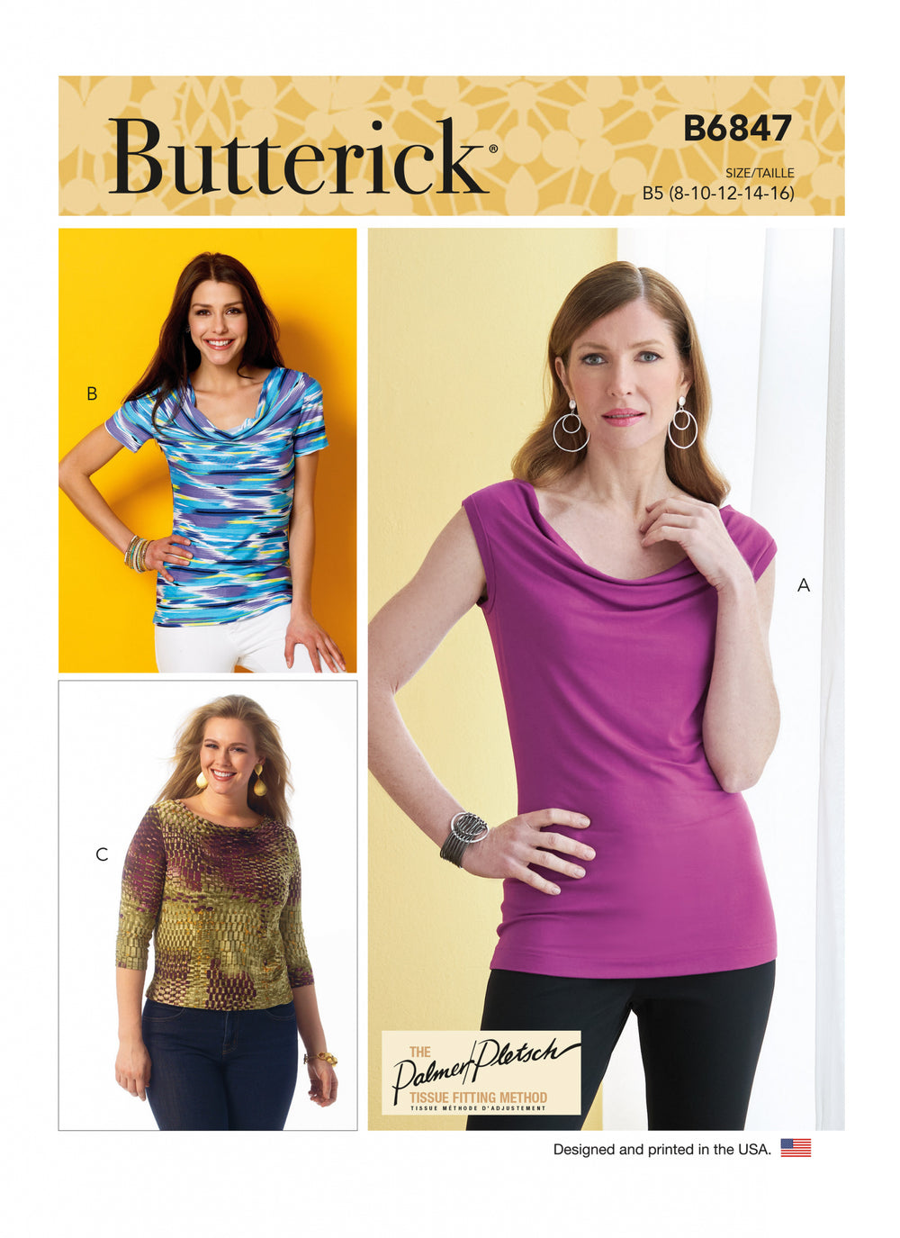 Butterick Tops B6847