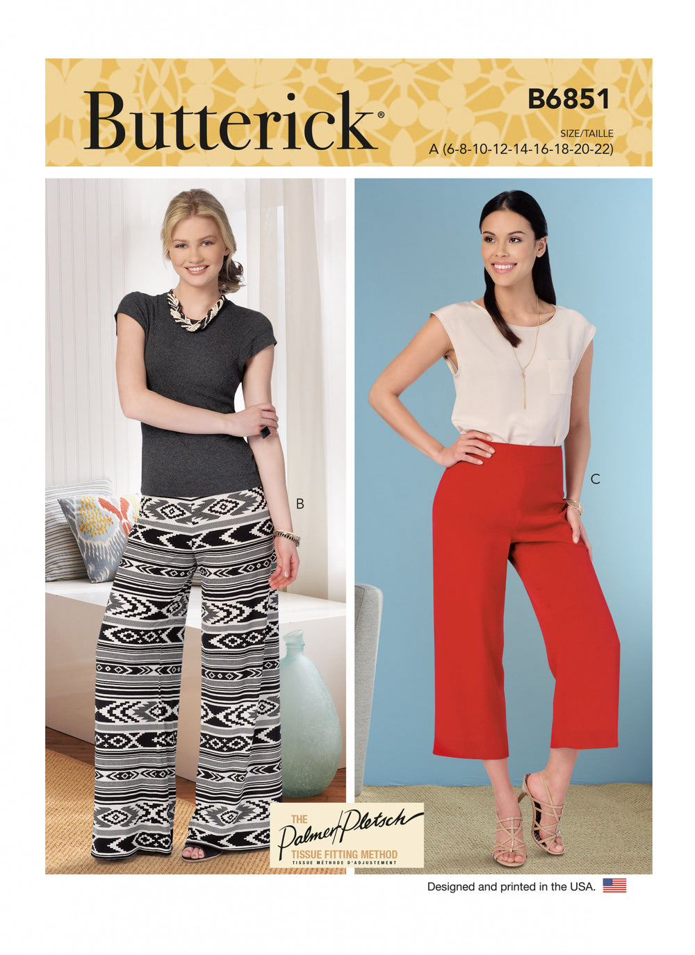 Butterick Trousers B6851