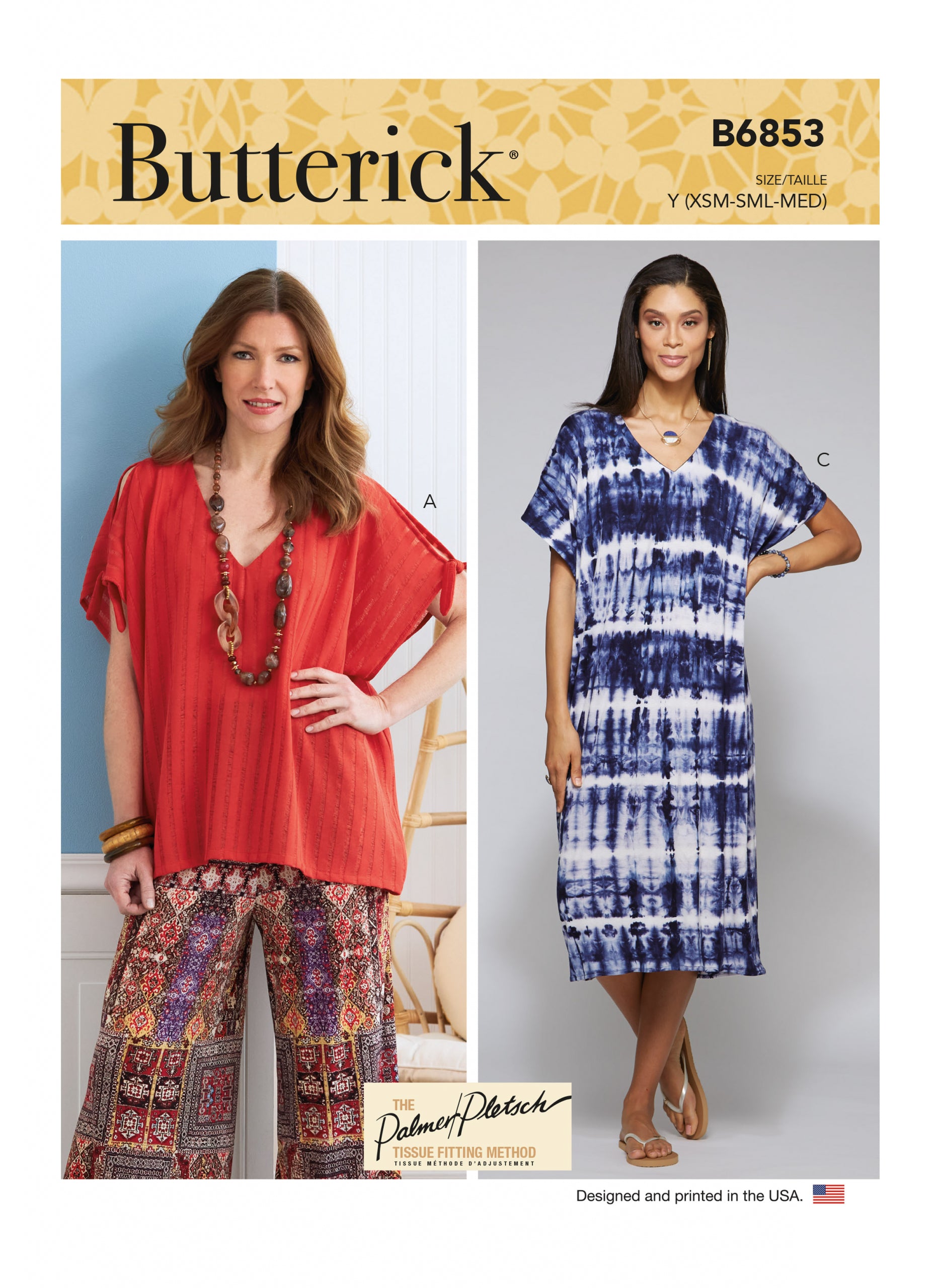 Butterick Tunic and Dress B6853