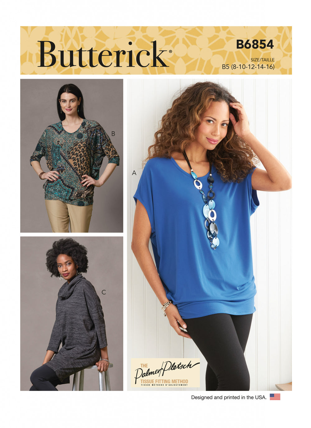 Butterick Tops and Tunic B6854