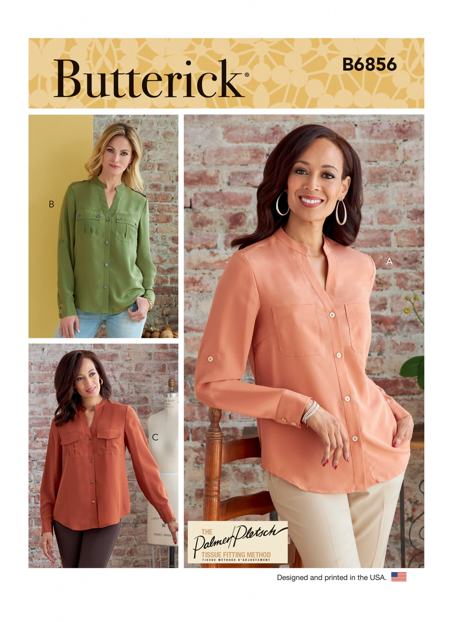 Butterick Tops B6856