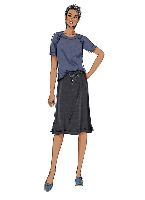 Butterick Dress, Top, Skirt, Trousers B6859