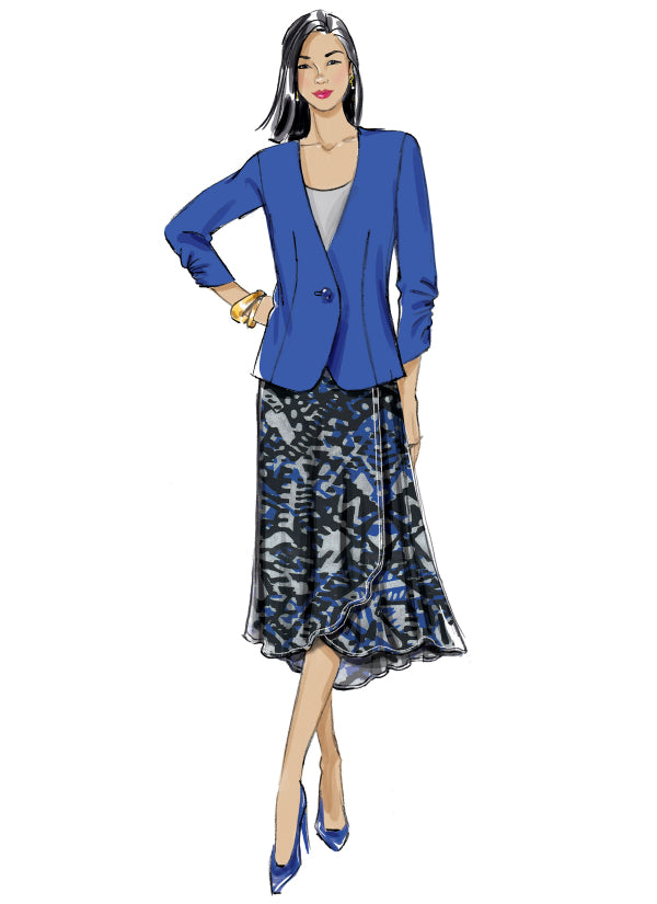 Butterick Jacket, Skirt and Trousers B6860