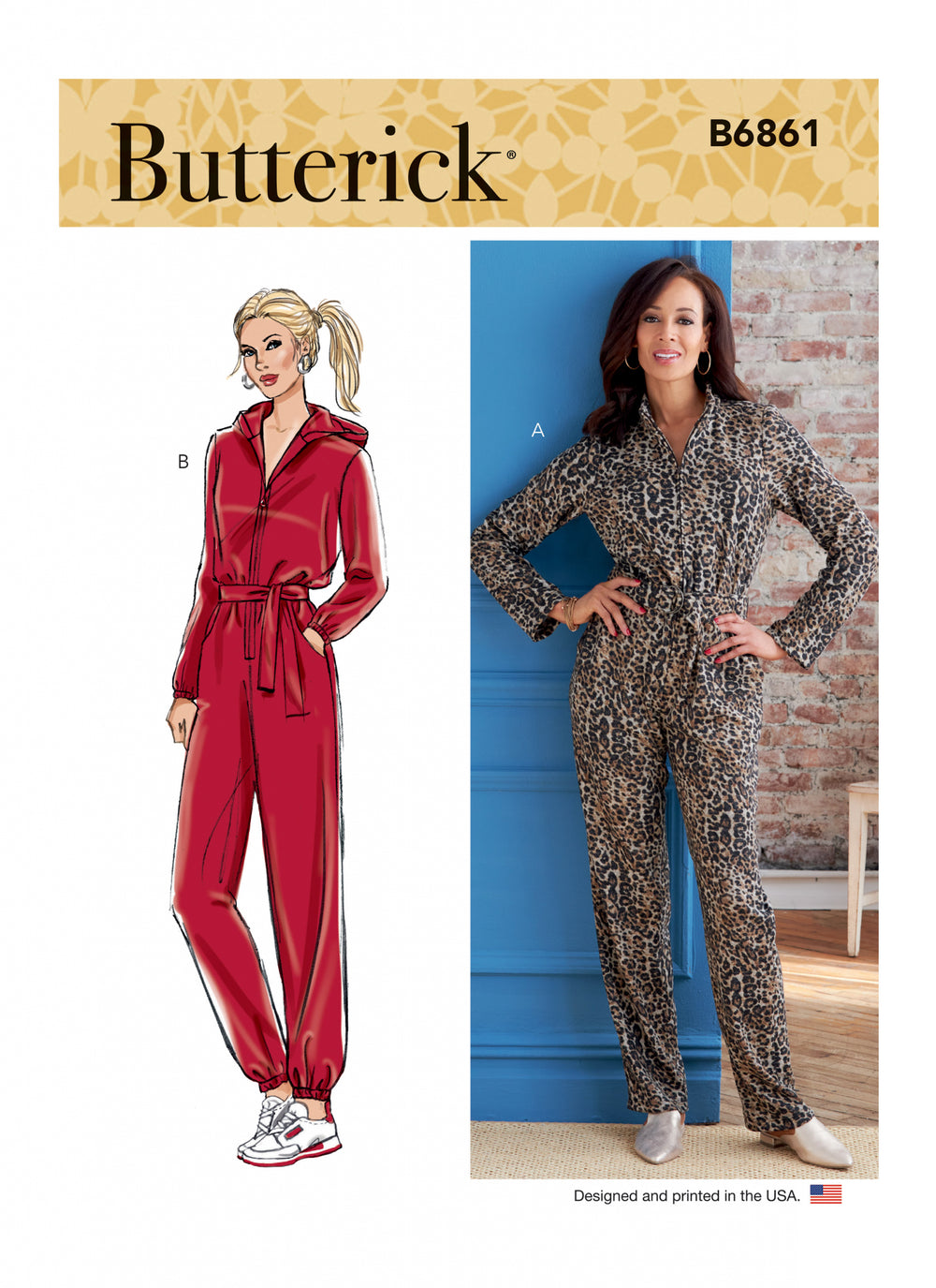 Butterick Jumpsuit B6861