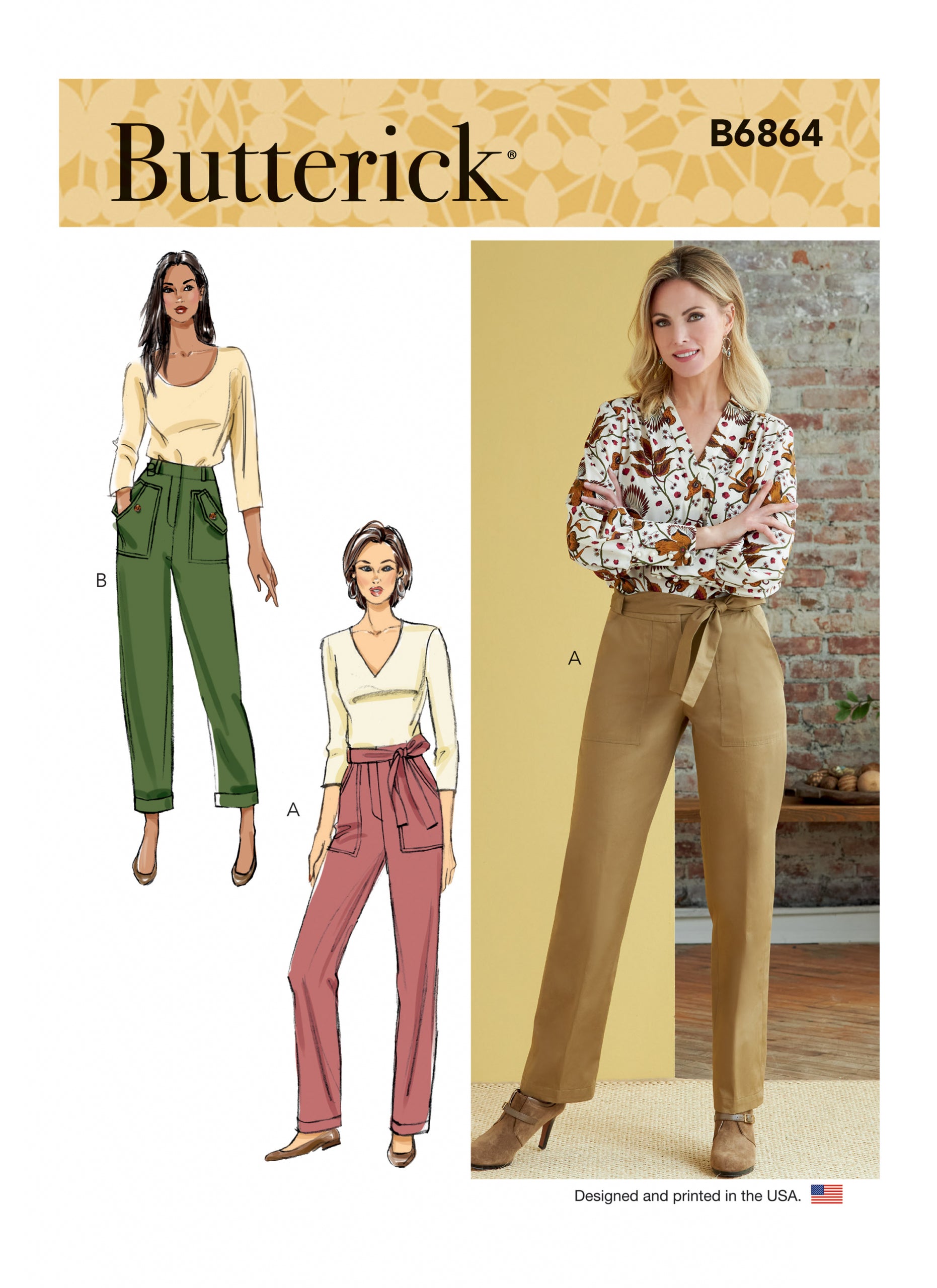 Butterick Trousers B6864