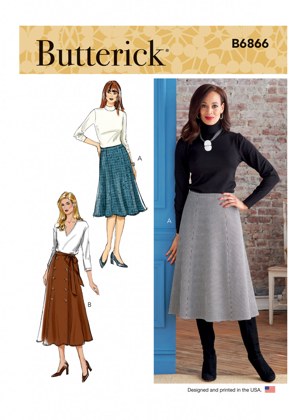 Butterick Skirt B6866