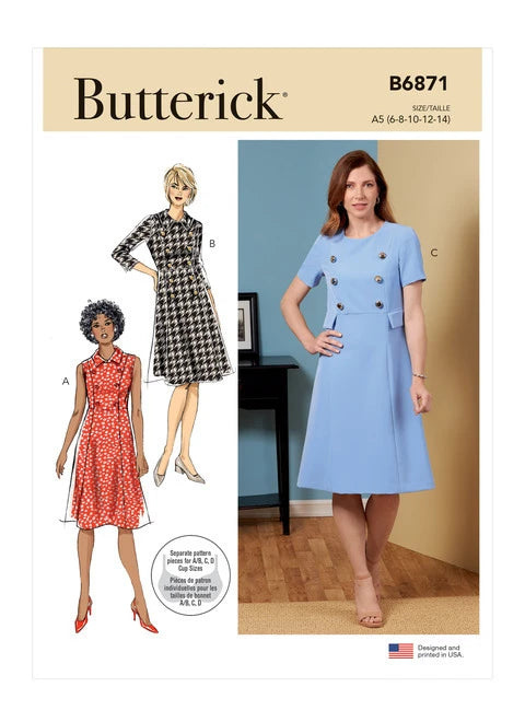 Butterick Dresses B6871